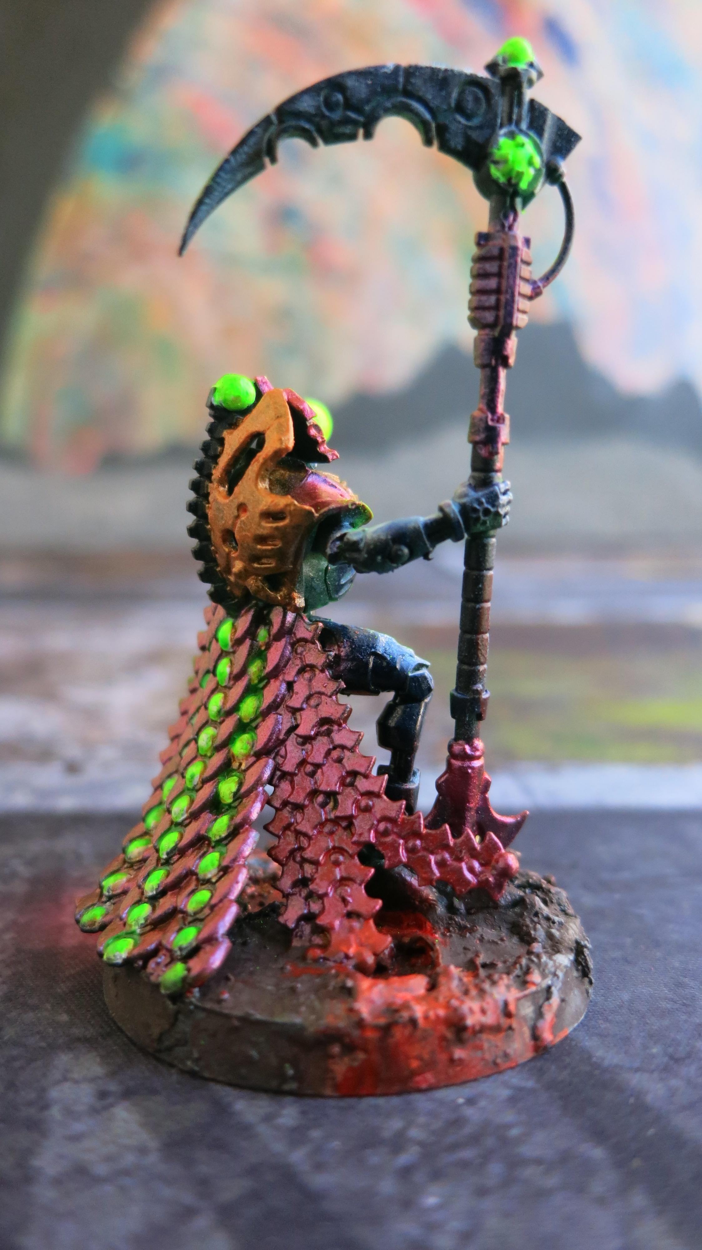Ankra The Colossus, Necrons, Overlord, Resurrection Orb, Voidscythe