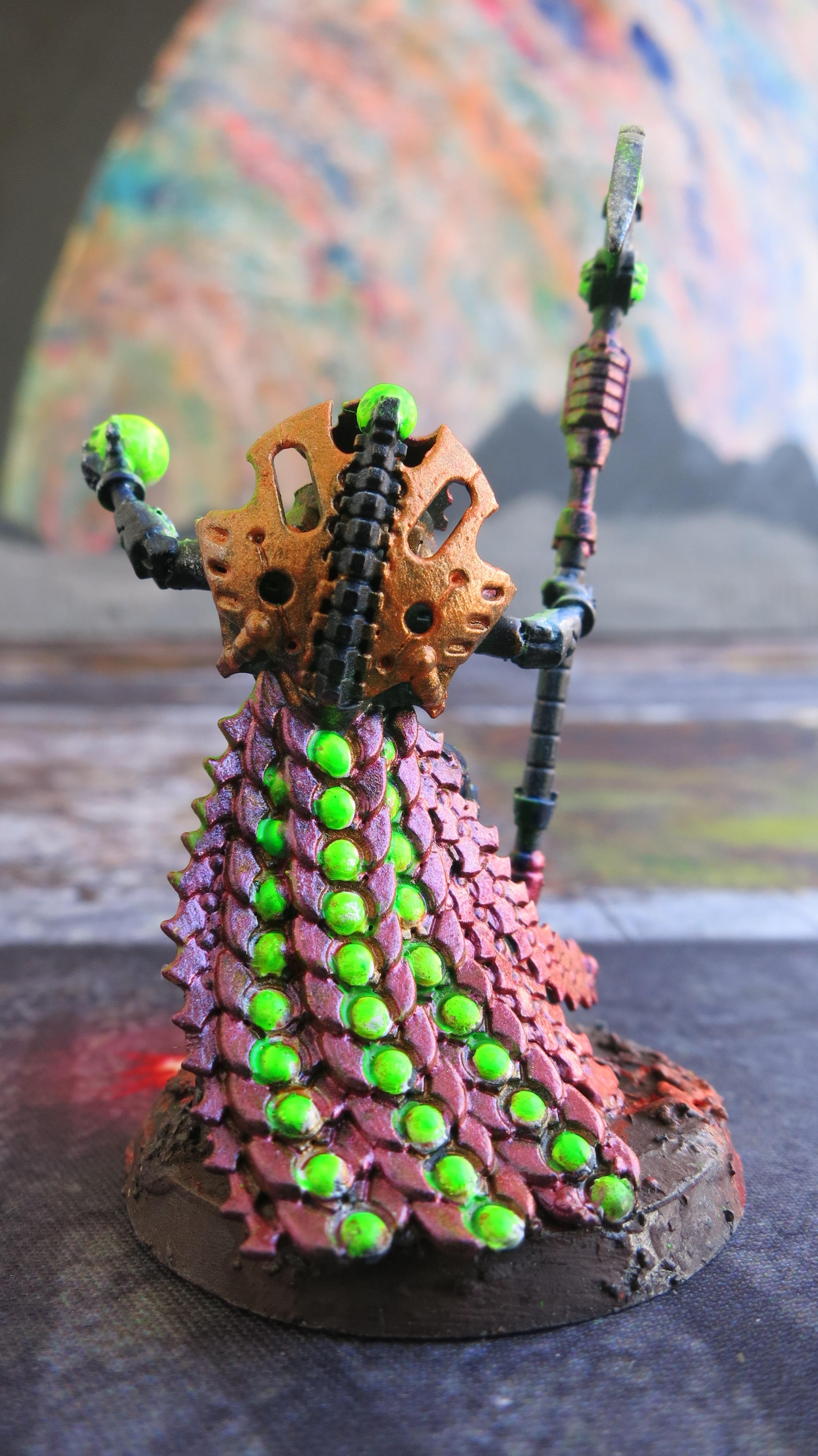 Ankra The Colossus, Necrons, Overlord, Resurrection Orb, Voidscythe