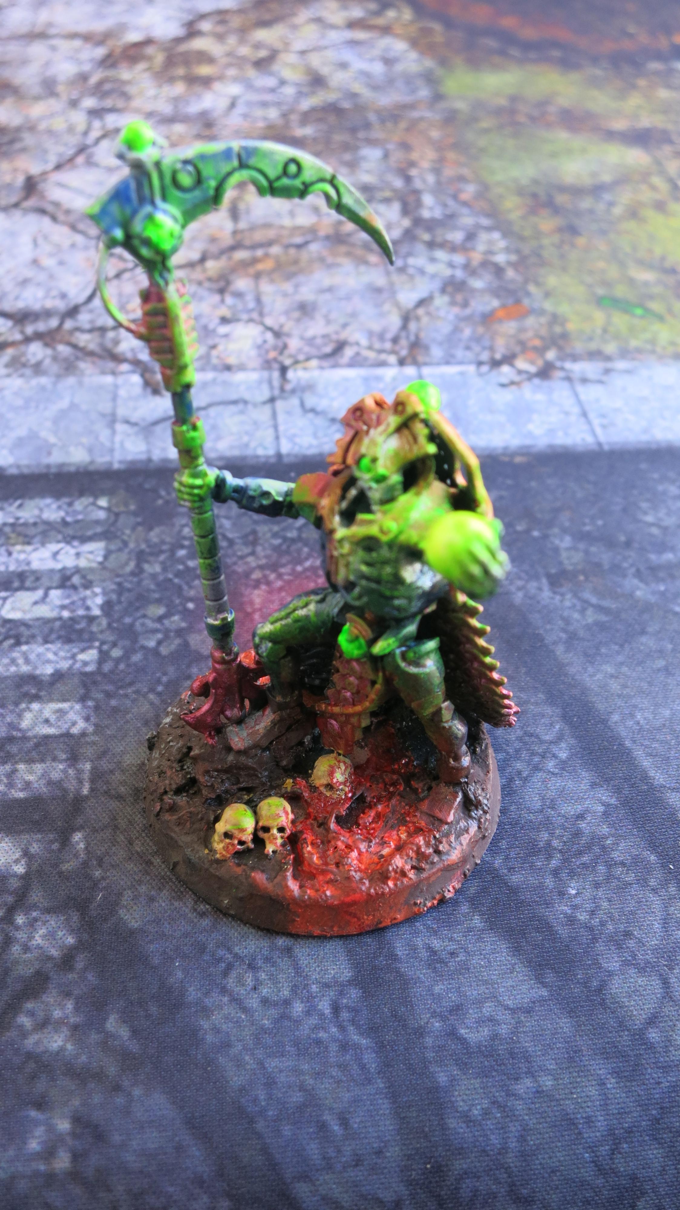 Ankra The Colossus, Necrons, Overlord, Resurrection Orb, Voidscythe