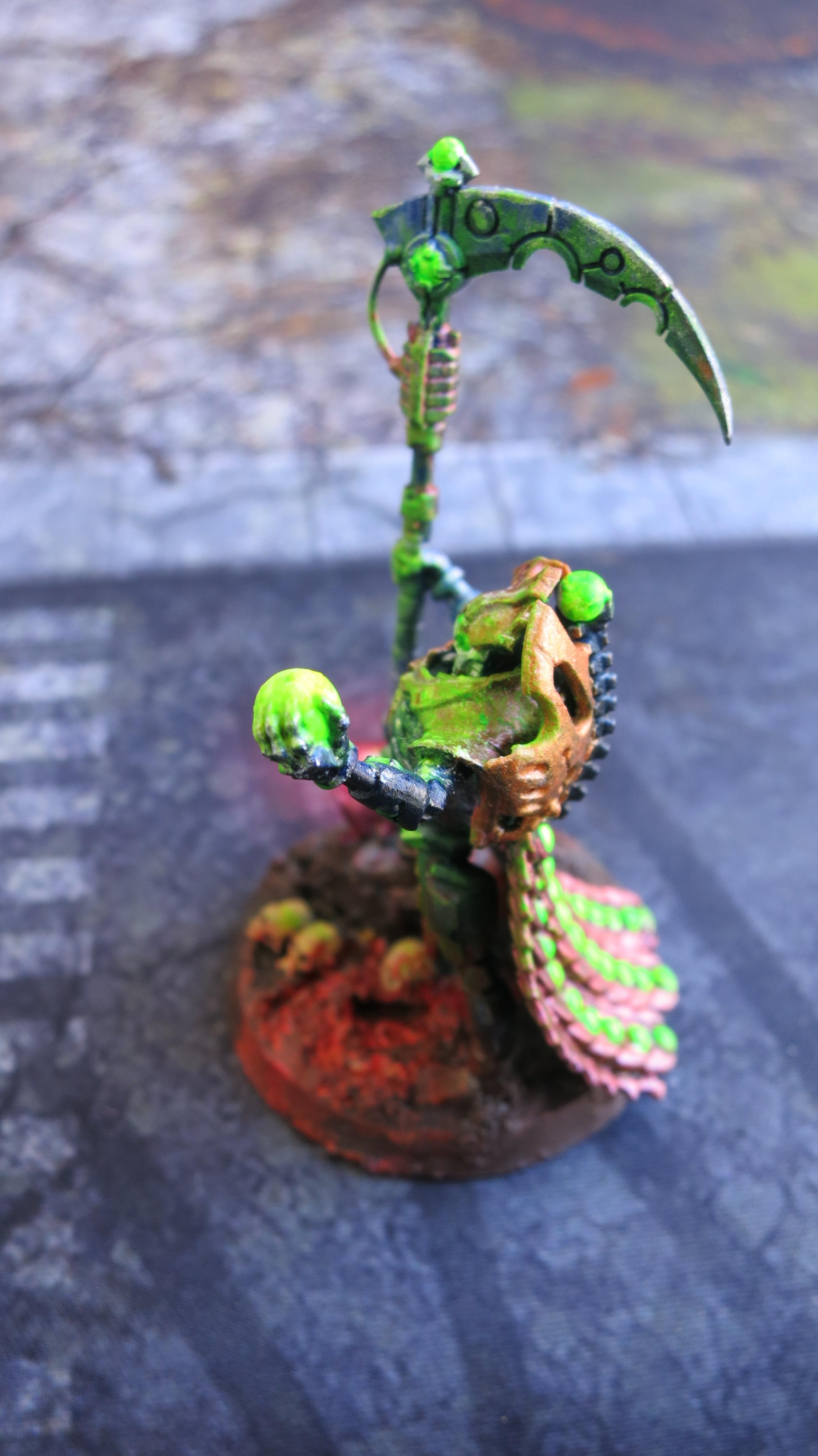 Ankra The Colossus, Necrons, Overlord, Resurrection Orb, Voidscythe