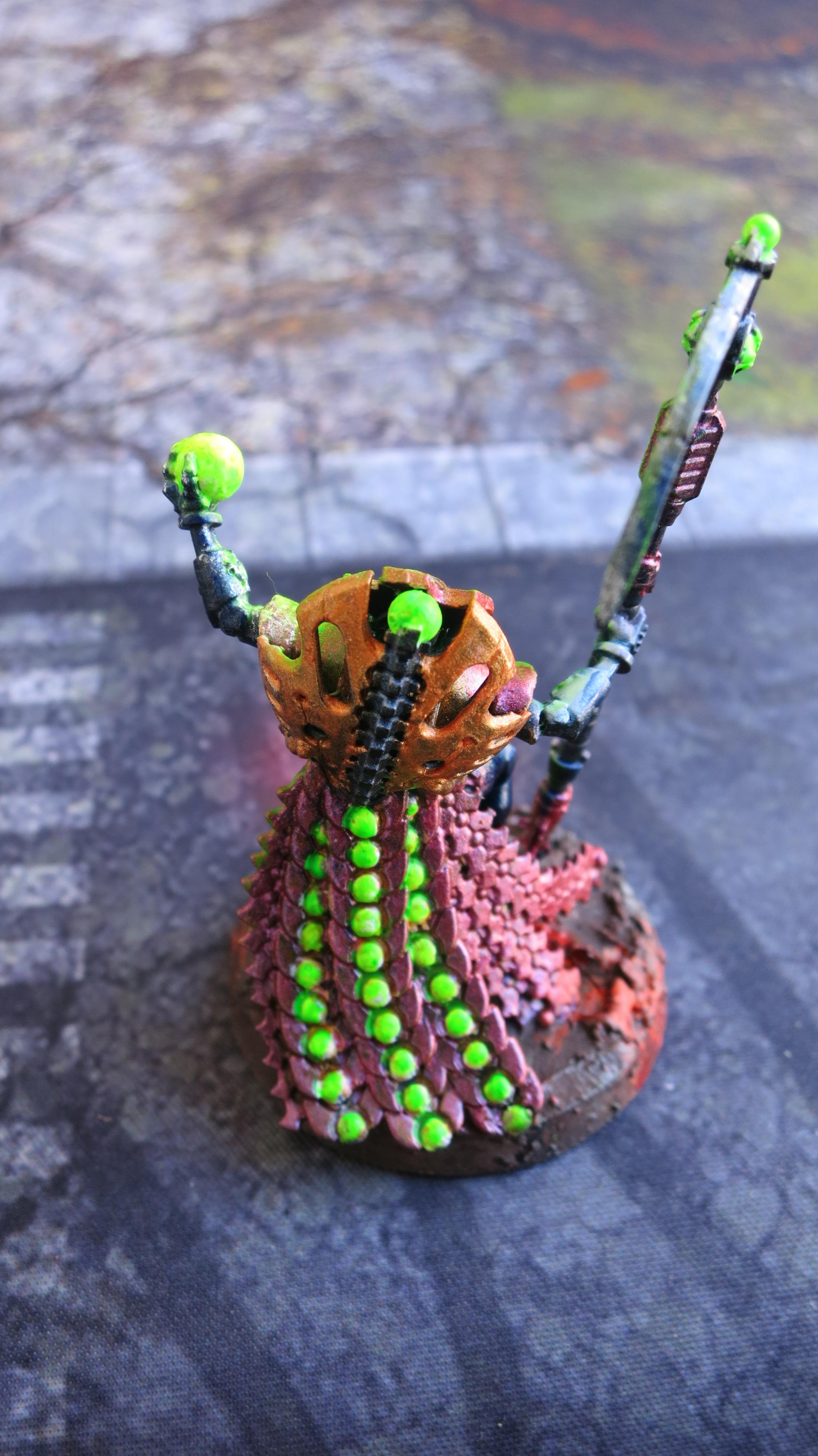 Ankra The Colossus, Necrons, Overlord, Resurrection Orb, Voidscythe