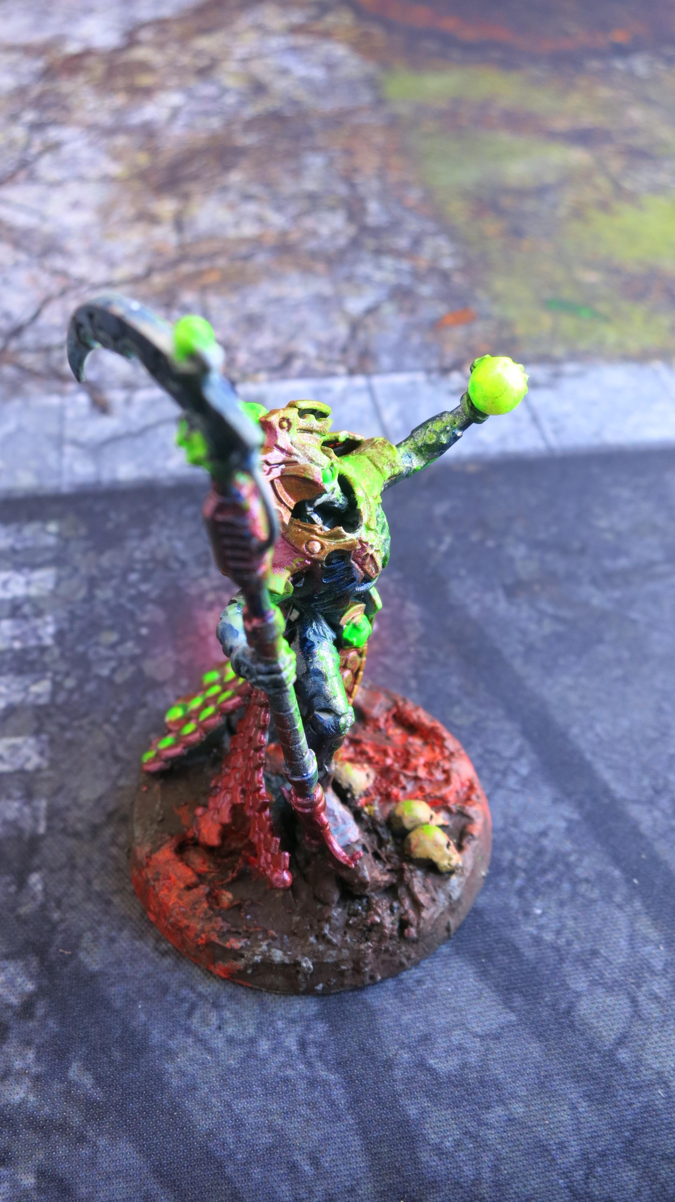 Ankra The Colossus, Necrons, Overlord, Resurrection Orb, Voidscythe