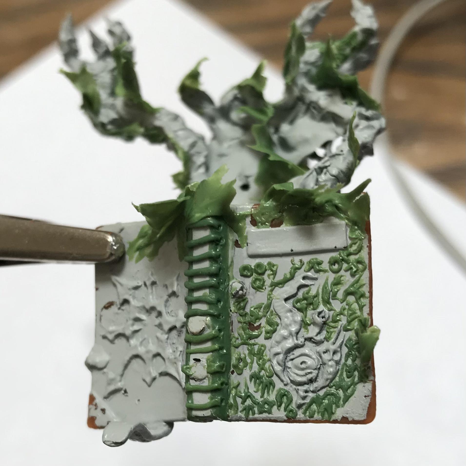 54mm, Chaos  Space Marines, Conversion, Daemon Prince, Greenstuff, Inquisitor Game, Meta Lminiatures, Thousand Sons, Tzeentch, Tzeentchconversion, Warhammer 40,000