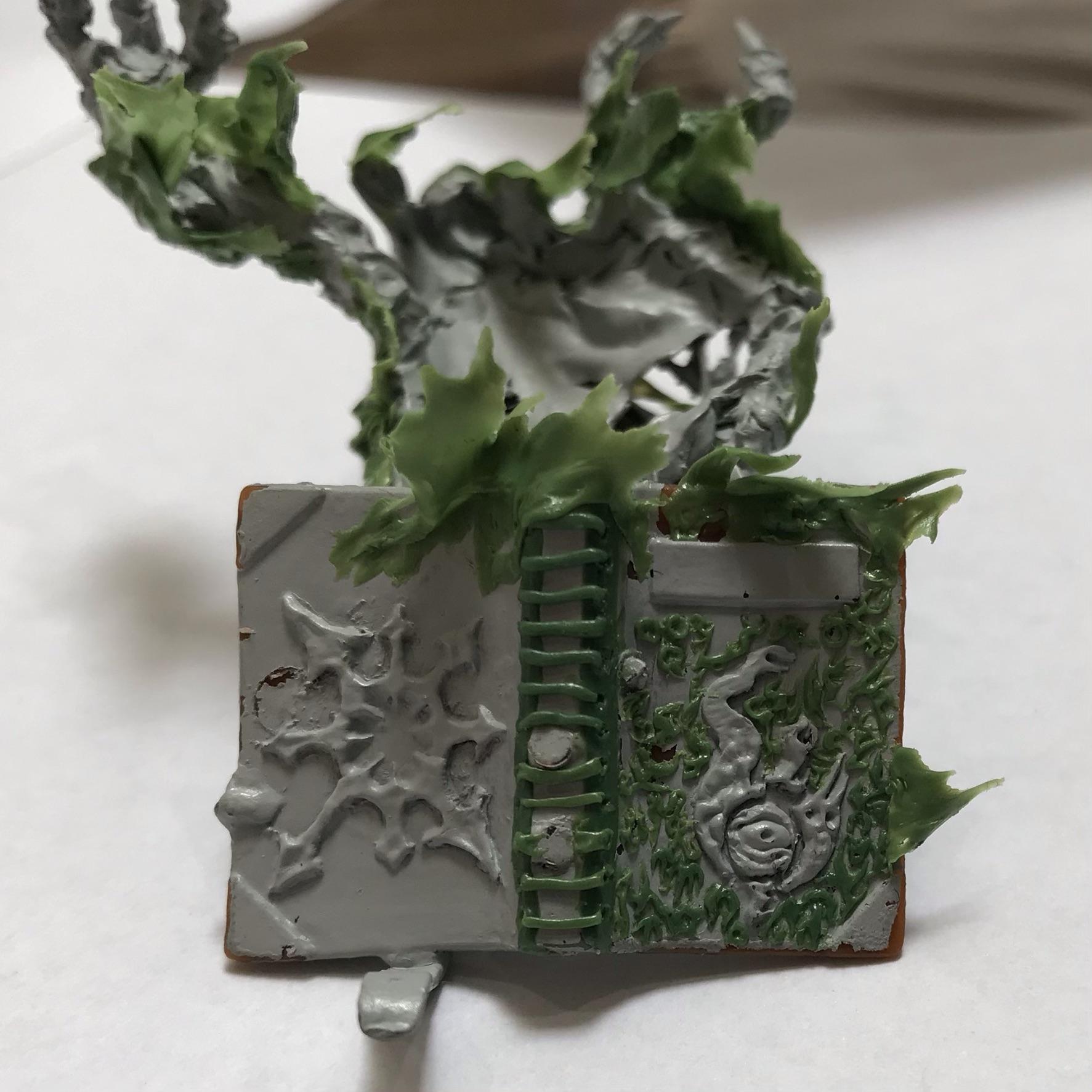 54mm, Chaos  Space Marines, Conversion, Daemon Prince, Greenstuff, Inquisitor Game, Meta Lminiatures, Thousand Sons, Tzeentch, Tzeentchconversion, Warhammer 40,000