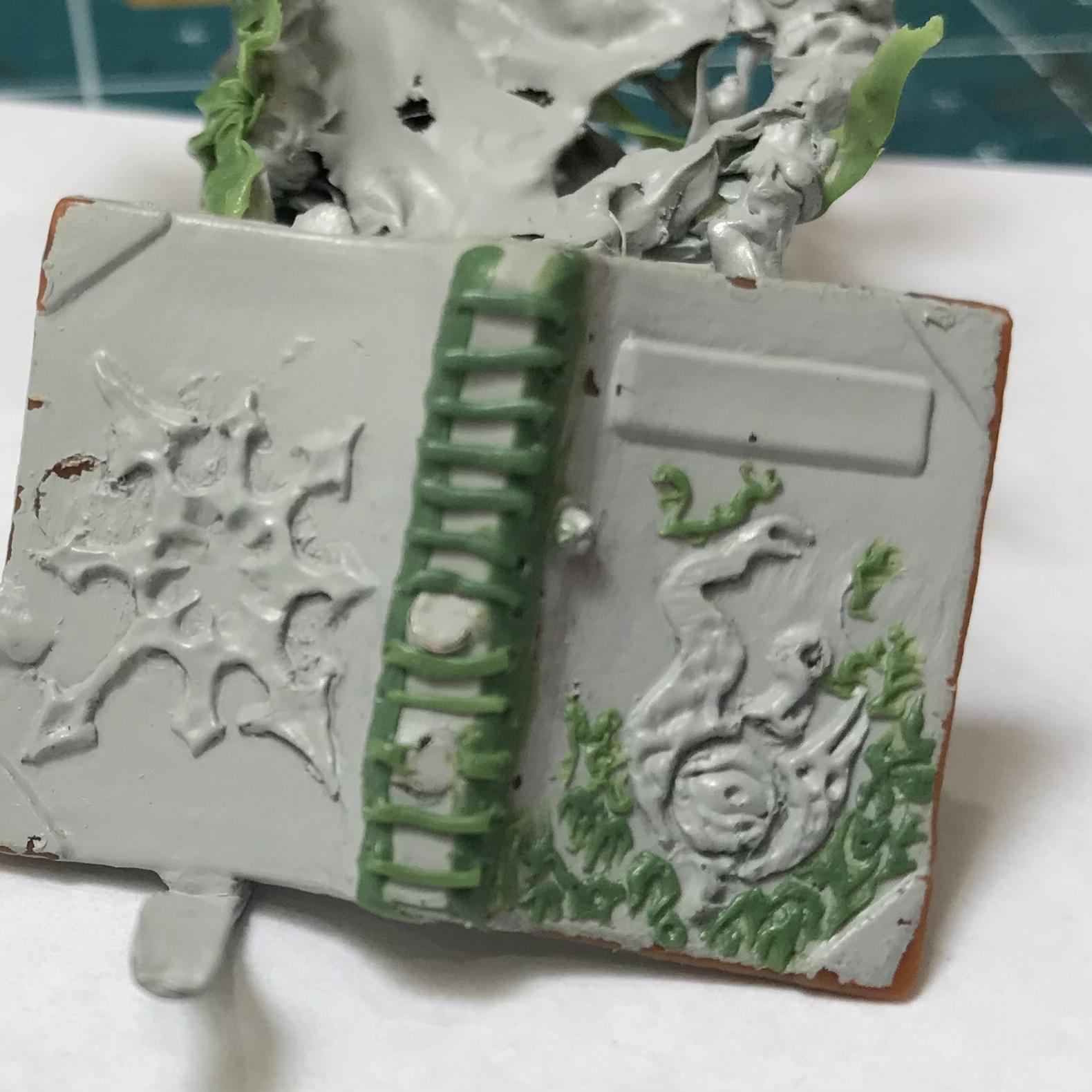 54mm, Chaos  Space Marines, Conversion, Daemon Prince, Greenstuff, Inquisitor Game, Meta Lminiatures, Thousand Sons, Tzeentch, Tzeentchconversion, Warhammer 40,000