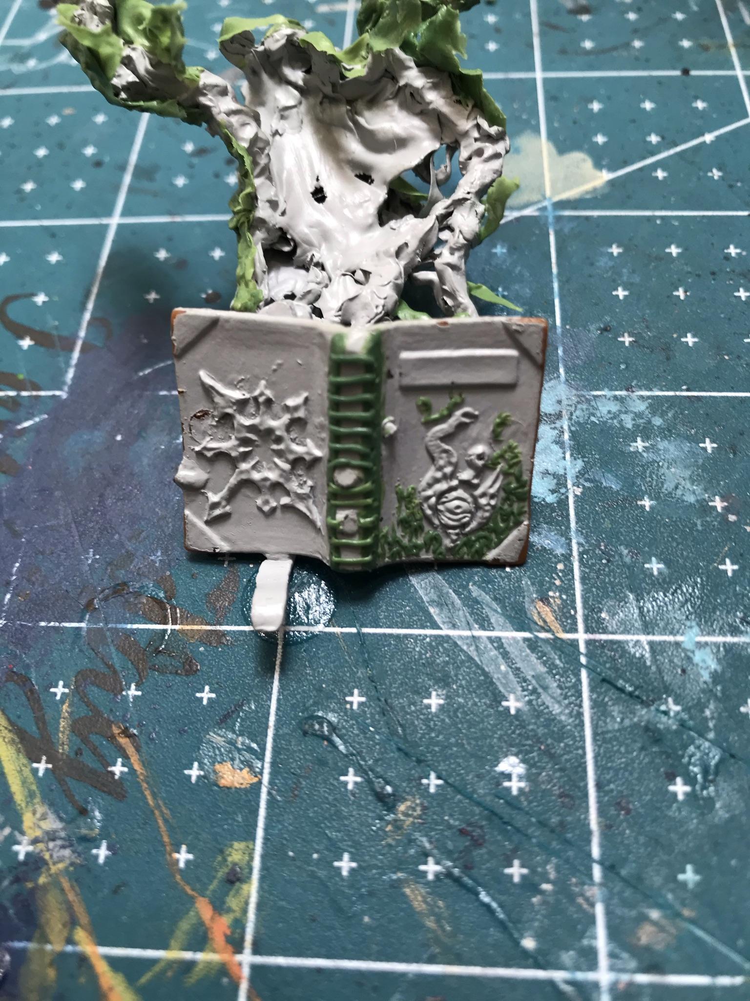 54mm, Chaos  Space Marines, Conversion, Daemon Prince, Greenstuff, Inquisitor Game, Meta Lminiatures, Thousand Sons, Tzeentch, Tzeentchconversion, Warhammer 40,000