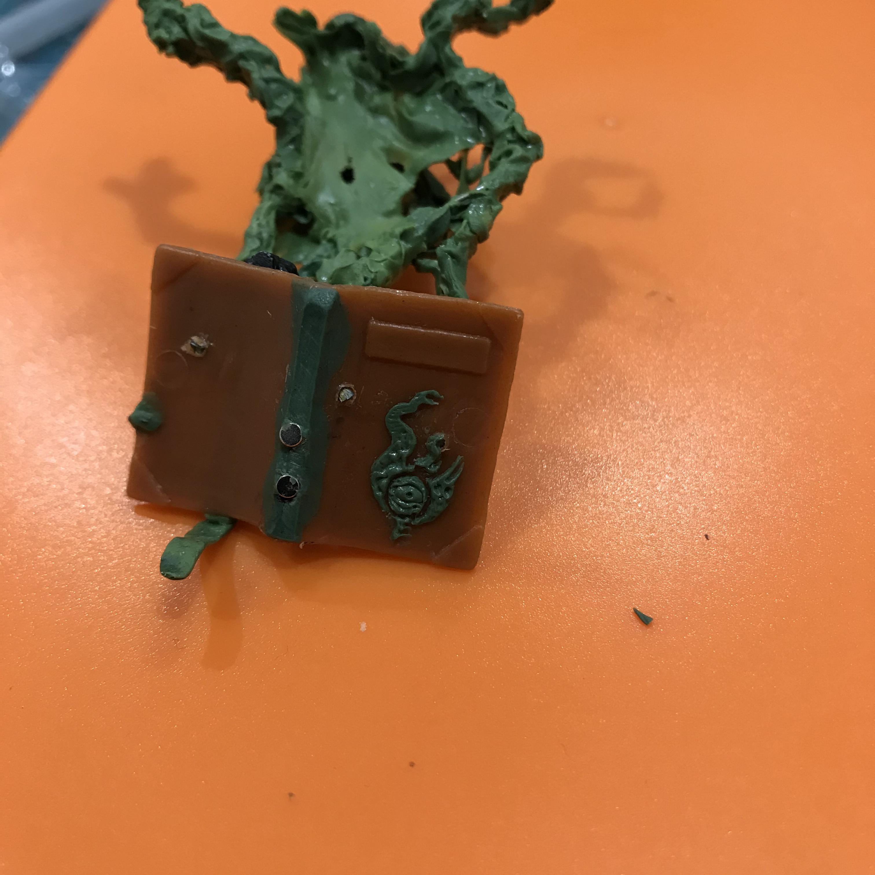 54mm, Chaos  Space Marines, Conversion, Daemon Prince, Greenstuff, Inquisitor Game, Meta Lminiatures, Thousand Sons, Tzeentch, Tzeentchconversion, Warhammer 40,000