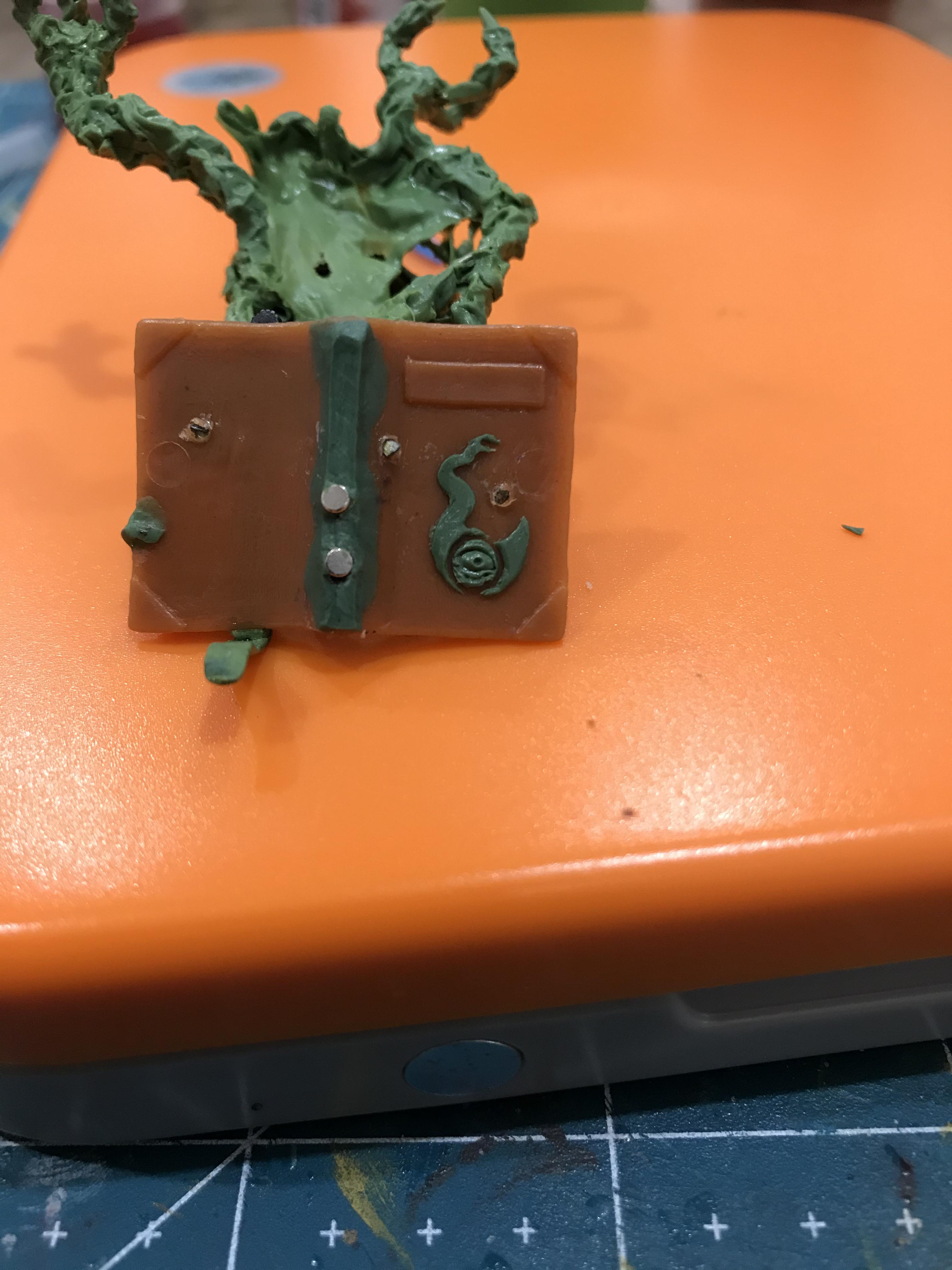 54mm, Chaos  Space Marines, Conversion, Daemon Prince, Greenstuff, Inquisitor Game, Meta Lminiatures, Thousand Sons, Tzeentch, Tzeentchconversion, Warhammer 40,000