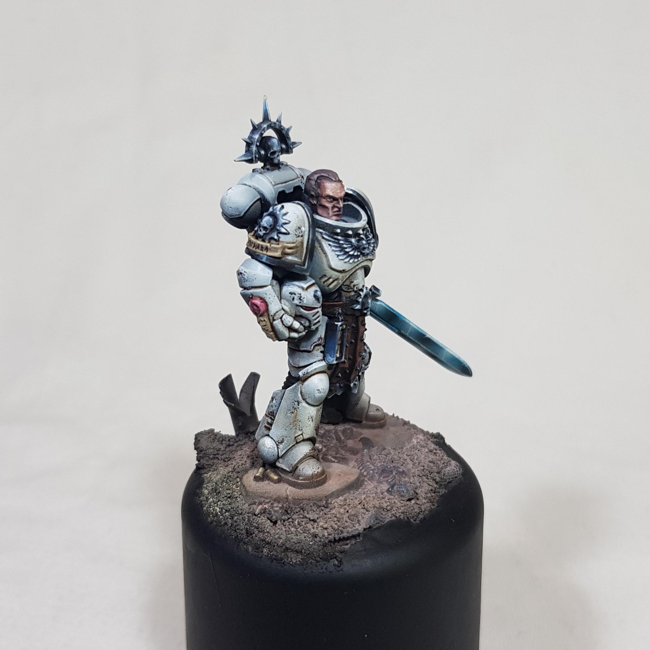 Dorn, Excoriators, Freehand, Golden Demon, Imperial Fists, Last Wall, Lieutenant, Non-Metallic Metal, Object Source Lighting, Scifi, Space Marines, Warhammer 40,000, Warhammer Fantasy