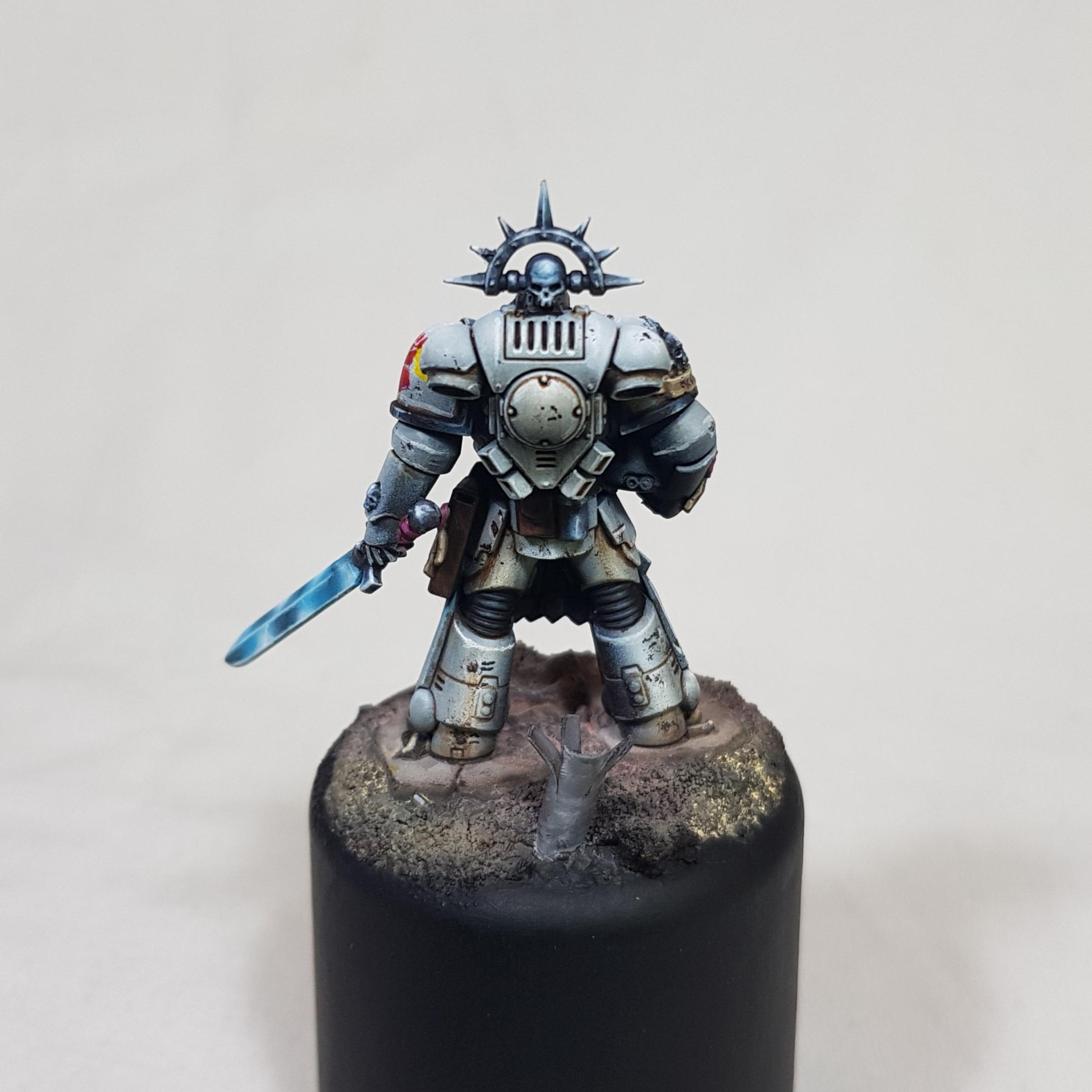 Dorn, Excoriators, Freehand, Golden Demon, Imperial Fists, Last Wall, Lieutenant, Non-Metallic Metal, Object Source Lighting, Scifi, Space Marines, Warhammer 40,000, Warhammer Fantasy