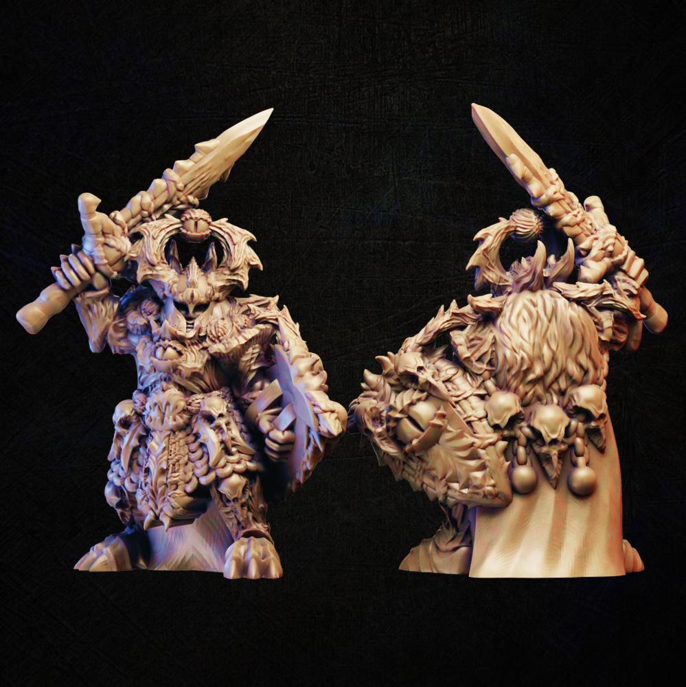 Champion, Chaos, Tzeentch, Warhammer Fantasy