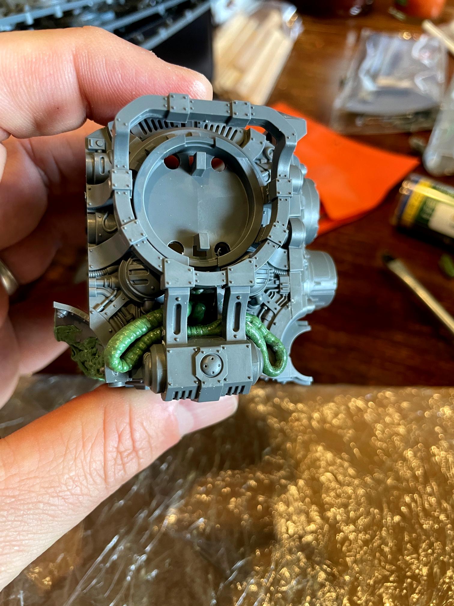 Chaos, Knights, Nurgle, Work In Progress