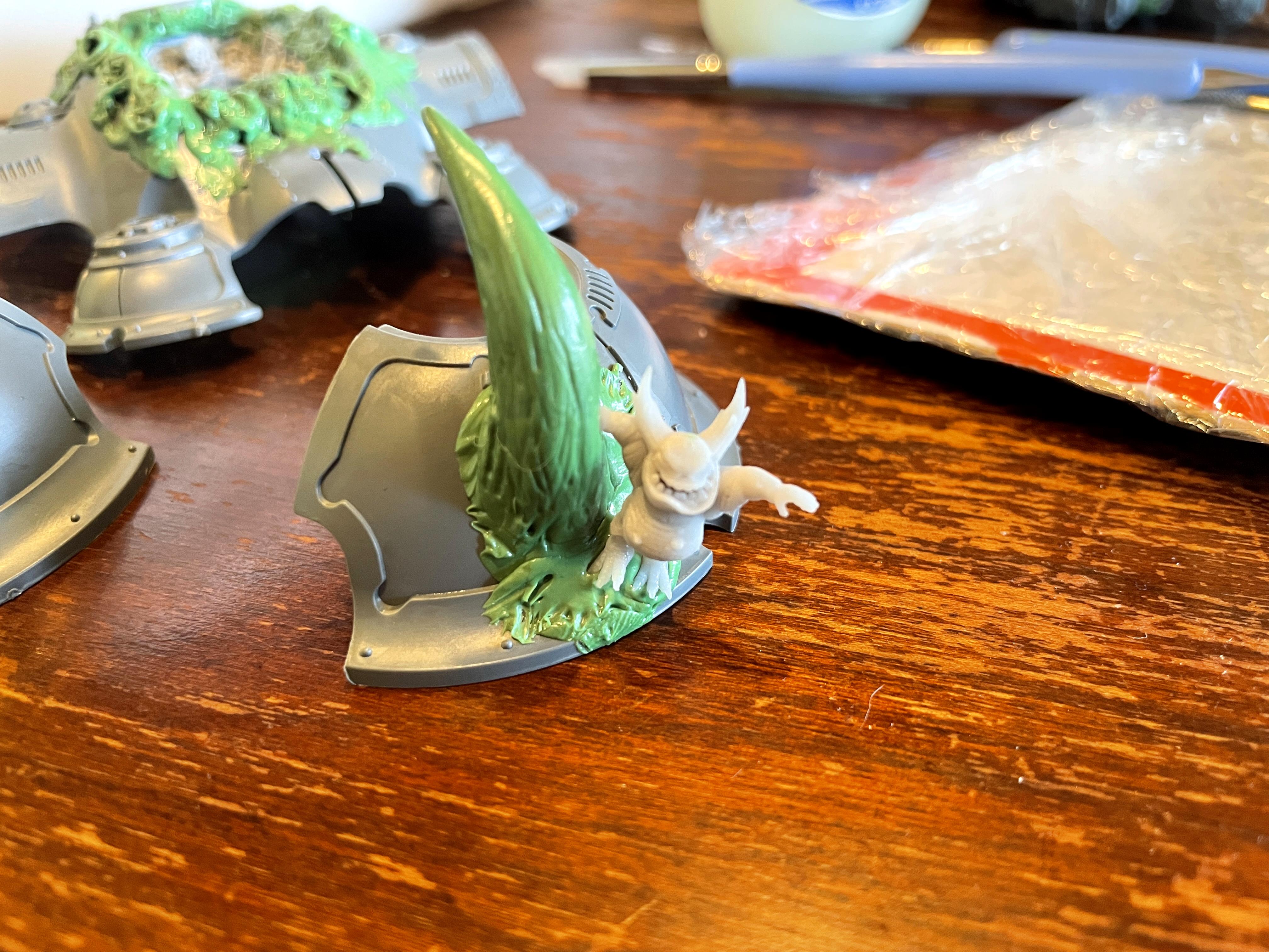Chaos, Knights, Nurgle, Work In Progress