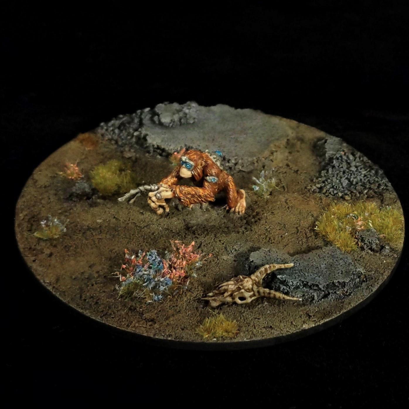 Ape, Diorama, Inquisition, Jokaero, Steampunk