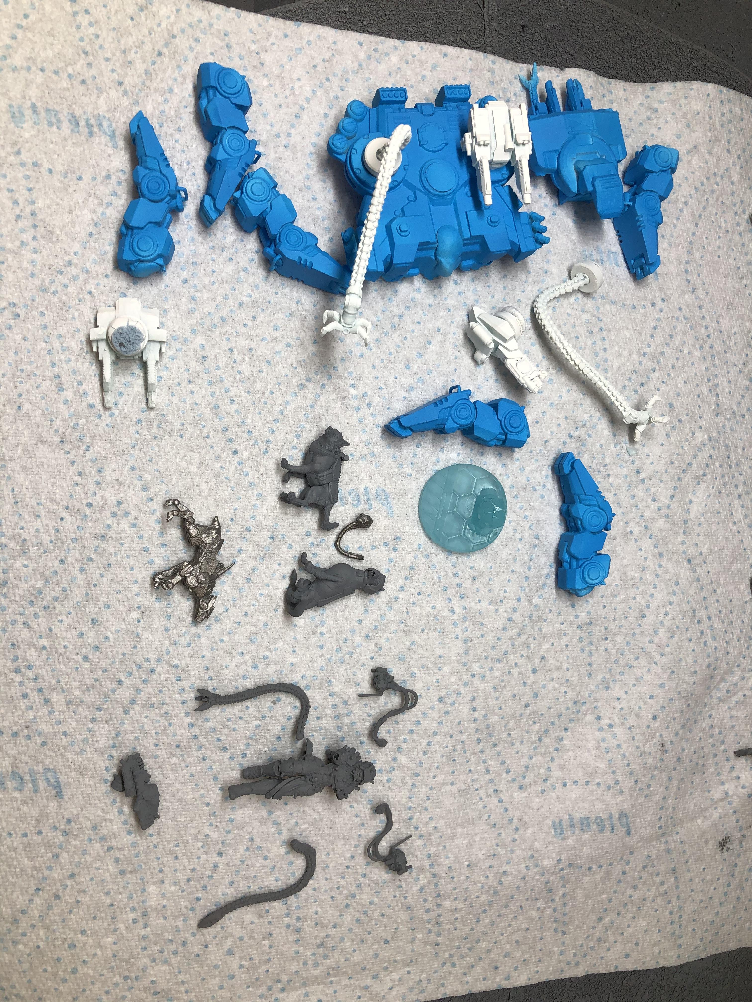 3d Printing, Dogs, Necromunda