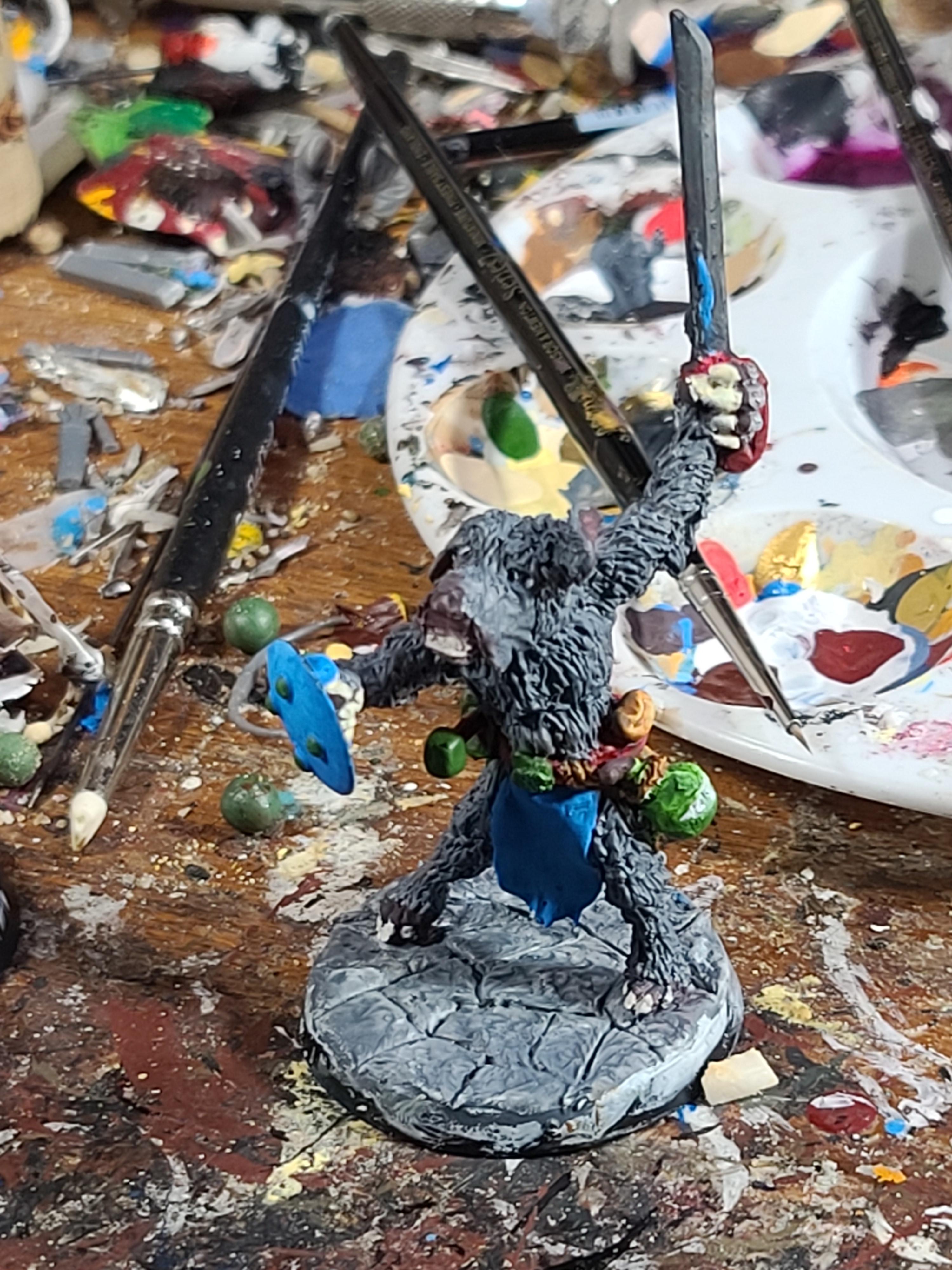 Dog?, Greenstuff, Scratch Build, Sculpting, Work In Progress