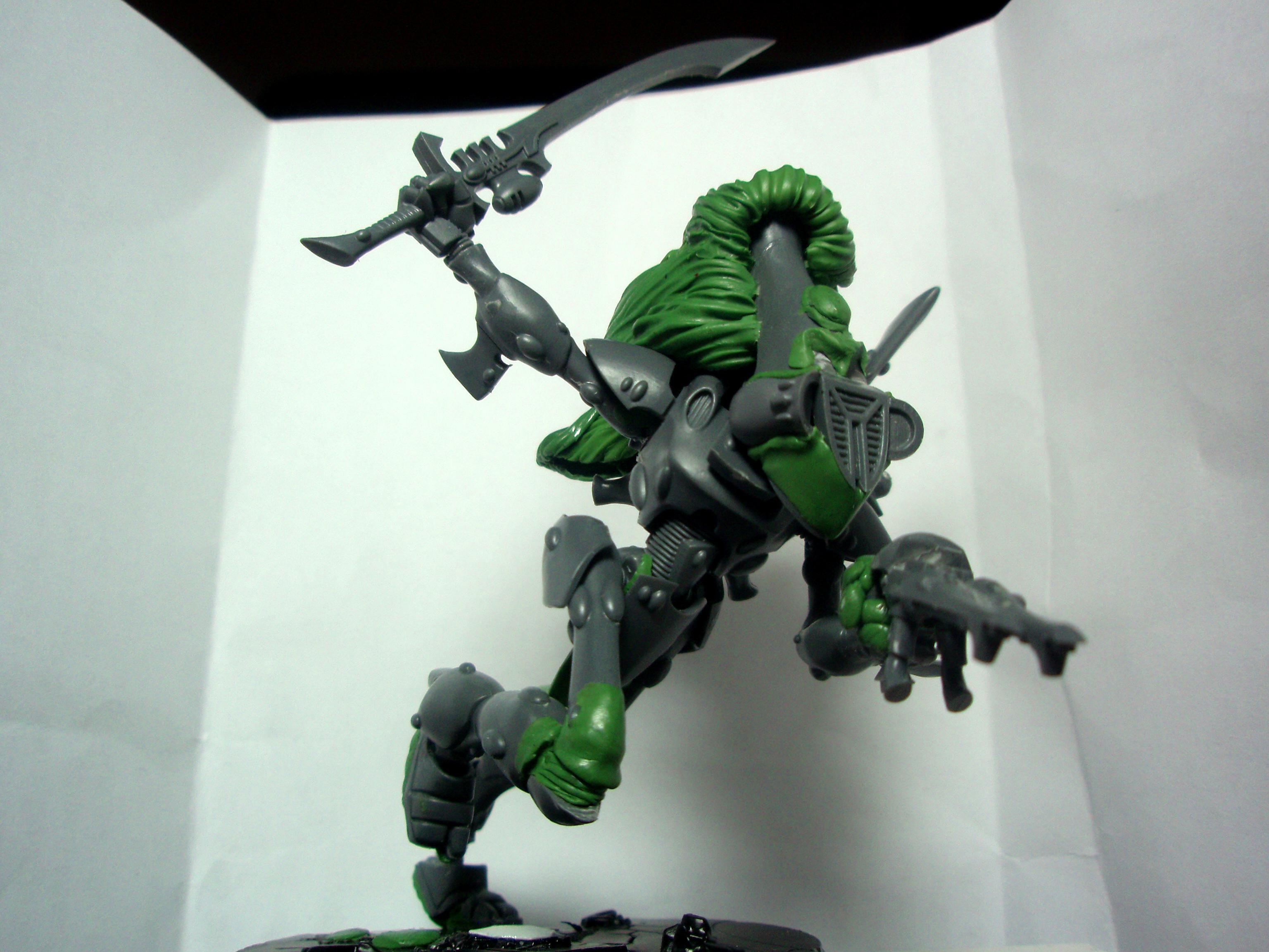 Eldar, Howling Banshee Sculpt, Wraithlord, Wraithlord Banshee, Wraithlord Conversion