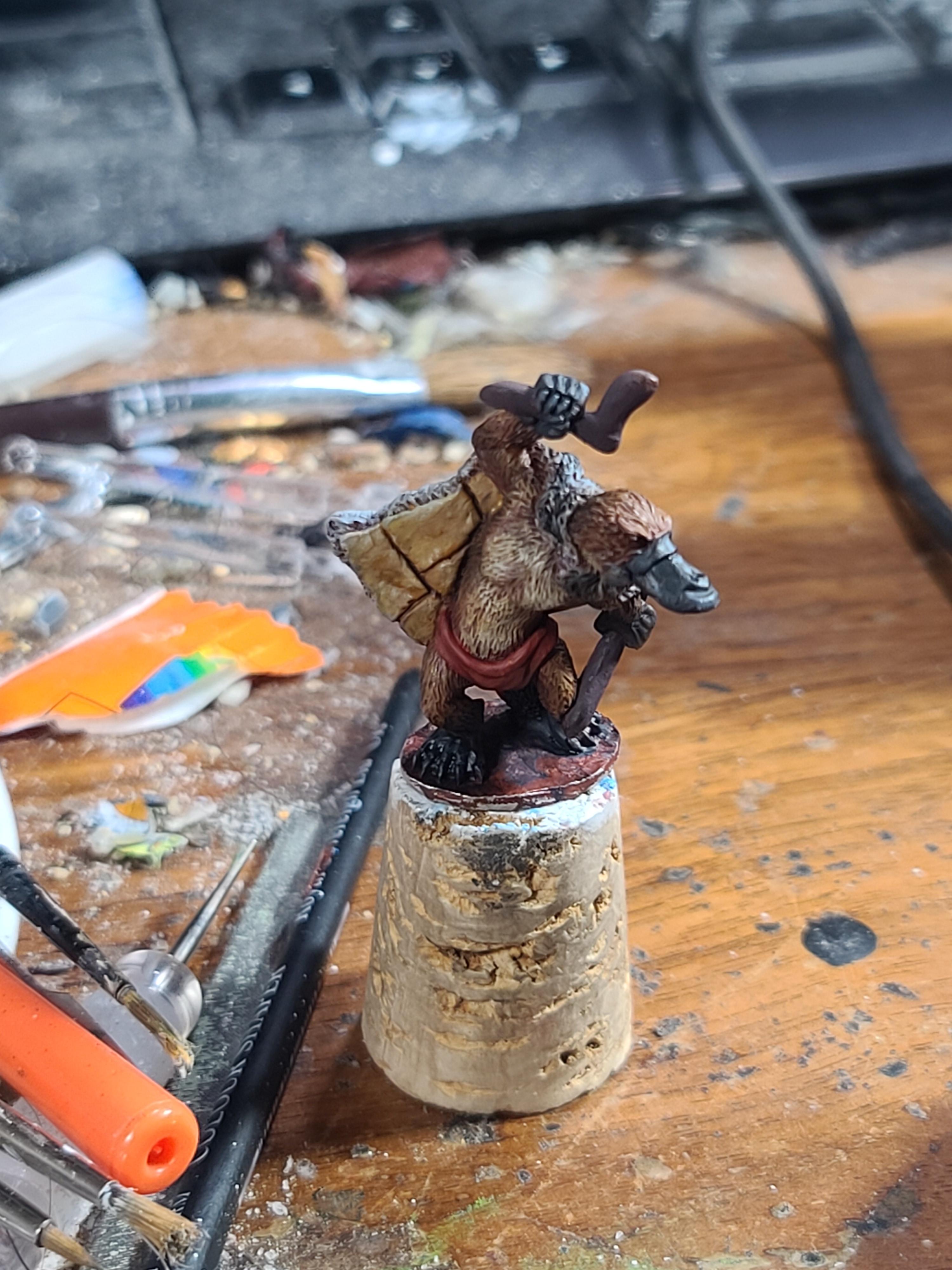 Oathsworn Miniatures, Platypus, Warriors, Work In Progress