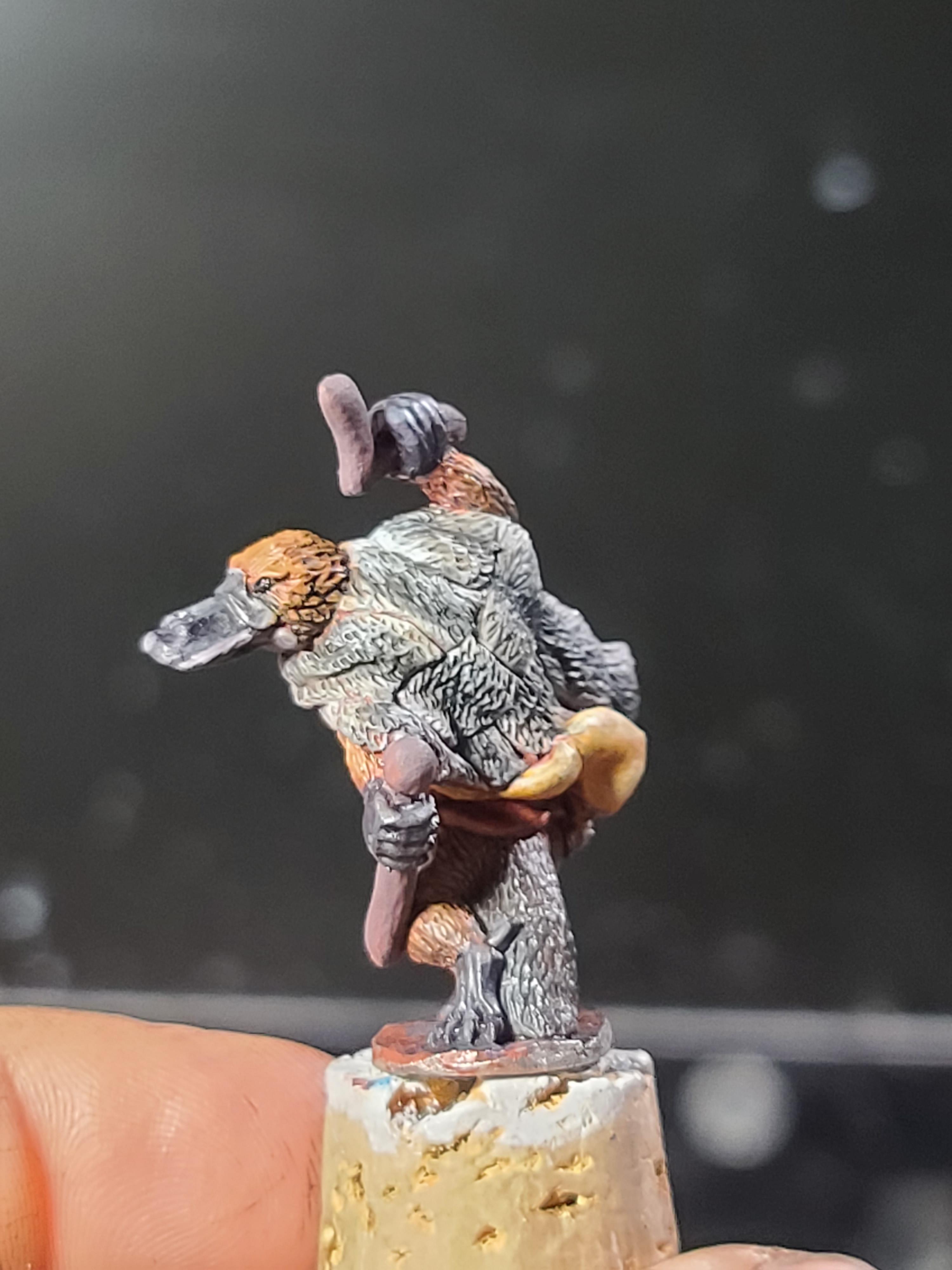 Oathsworn Miniatures, Platypus, Warriors, Work In Progress