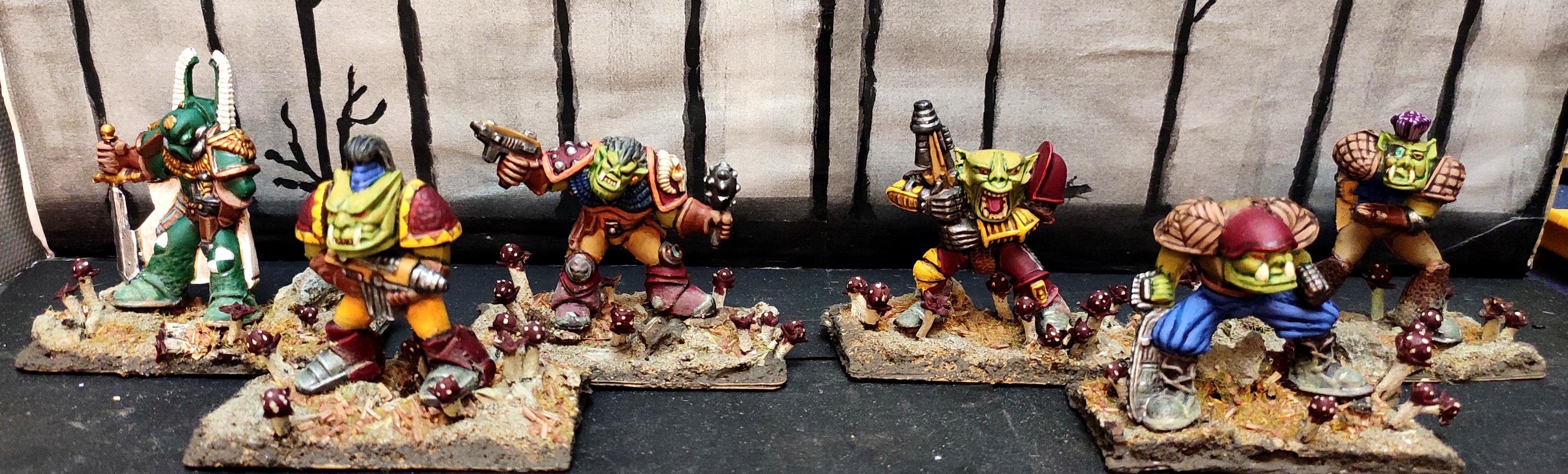1996, Company Master, Dark Angels, From Russia, Infantry, Mushrooms, Orks, Out Of Production, Regiment, Replica, Retro, Rogue Trader, Technolog, Tehnolog