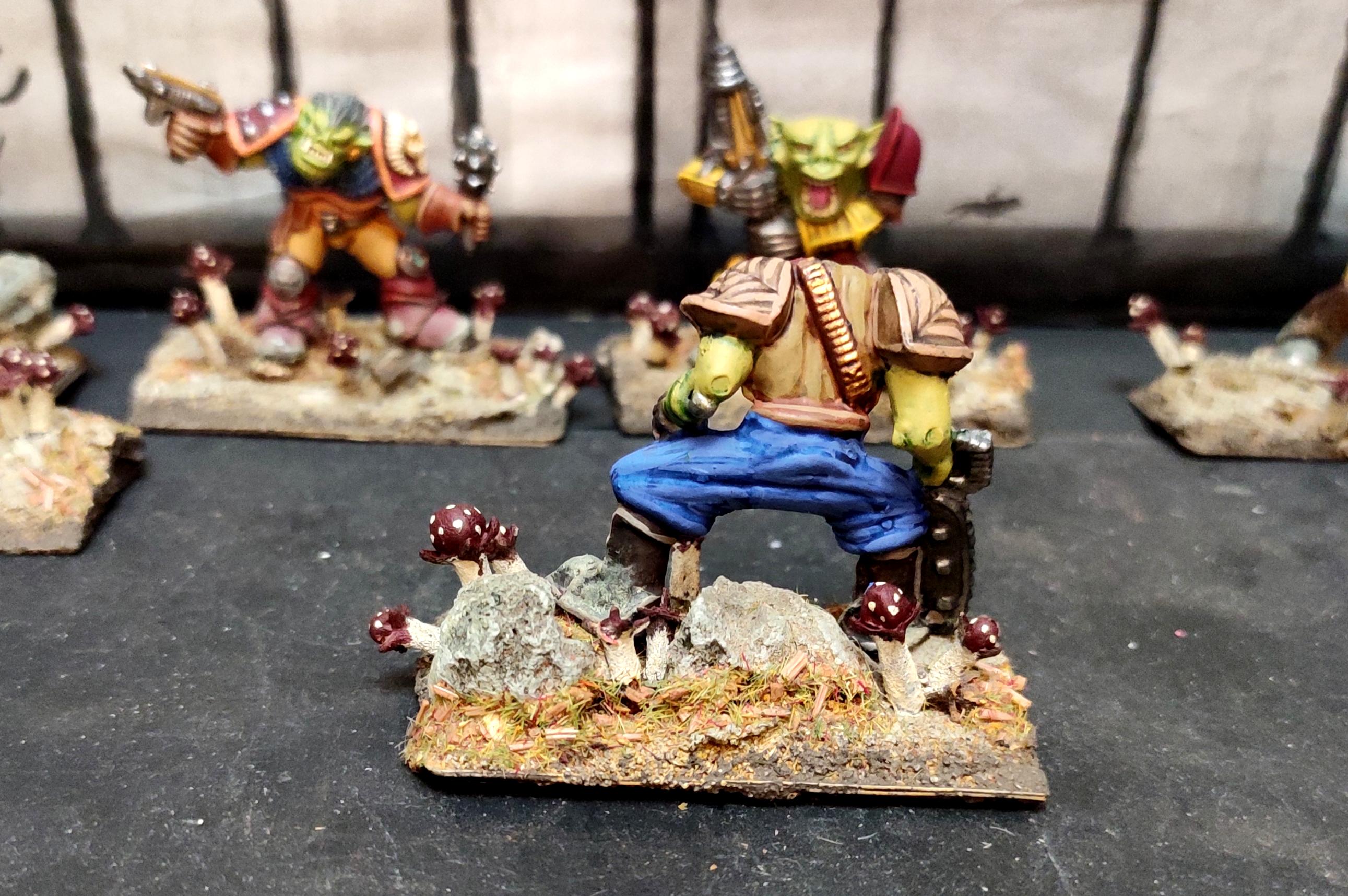 1996, From Russia, Infantry, Mushrooms, Orks, Out Of Production, Regiment, Replica, Retro, Rogue Trader, Technolog, Tehnolog