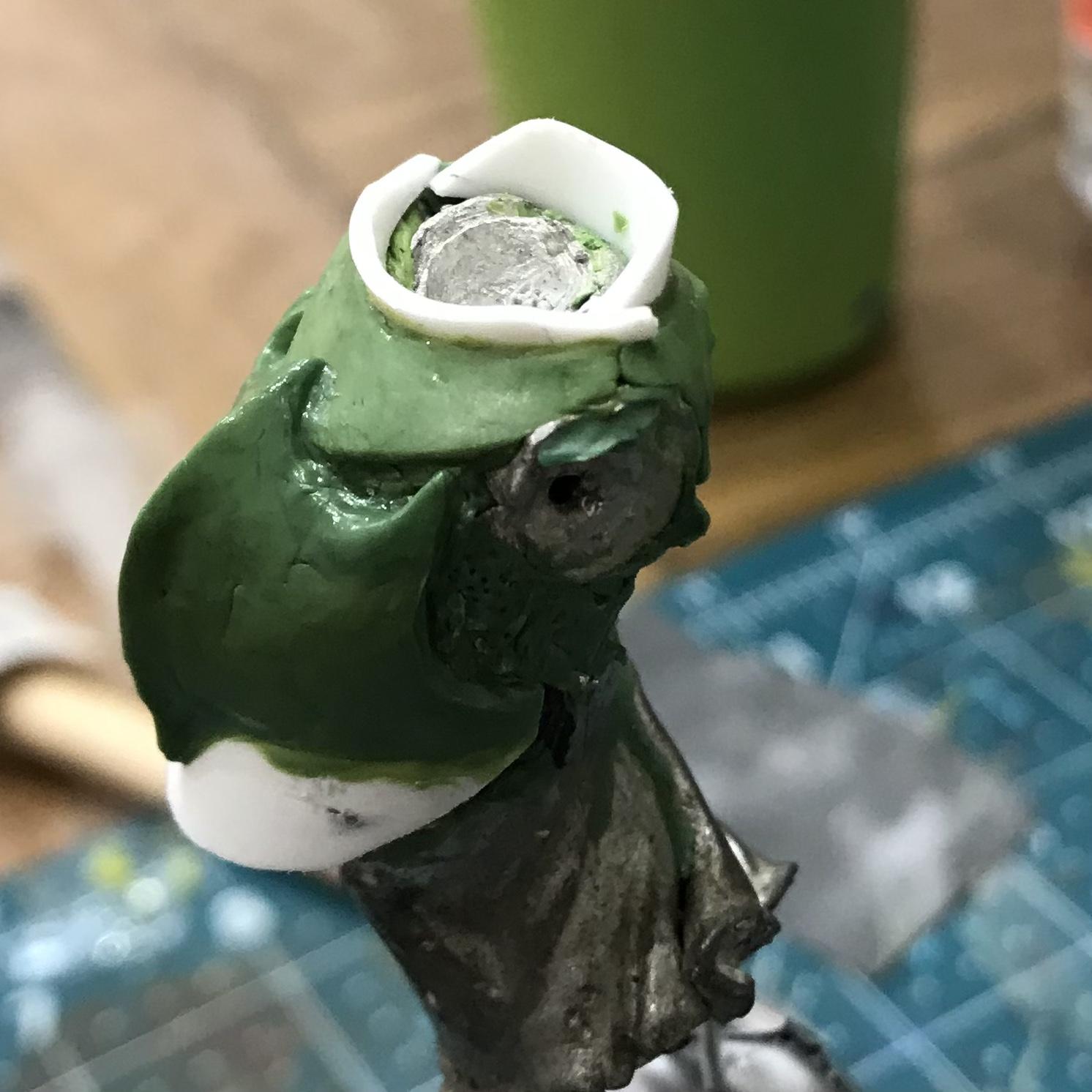 54mm, Chaos Space Marines, Conversion, Daemon Prince, Greenstuff, Inquisitor, Metal Miniatures, Nugle Conversion, Nurgle, Warhammer 40,000