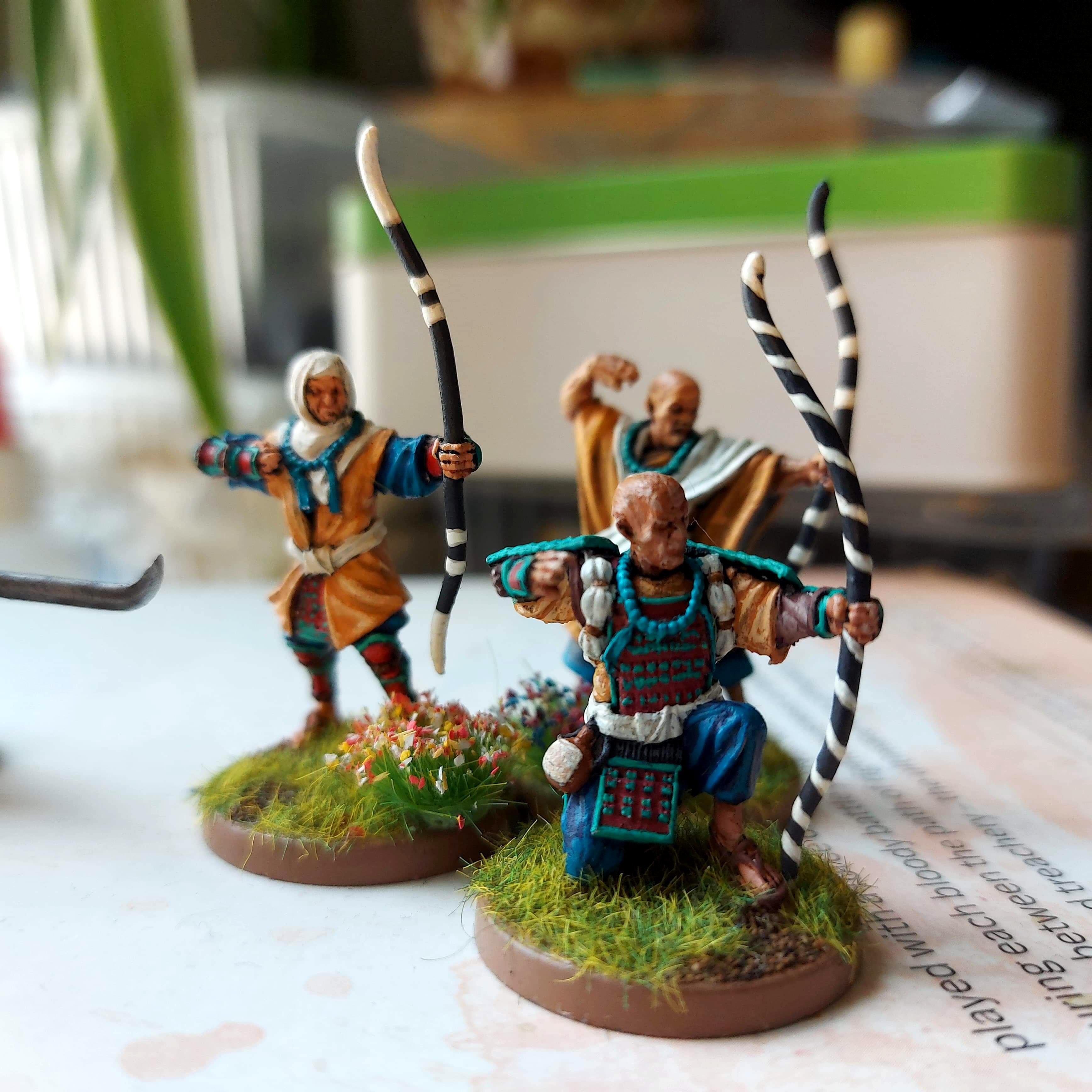 Archers, Japanese, Samurai, Sohei, Test Of Honour