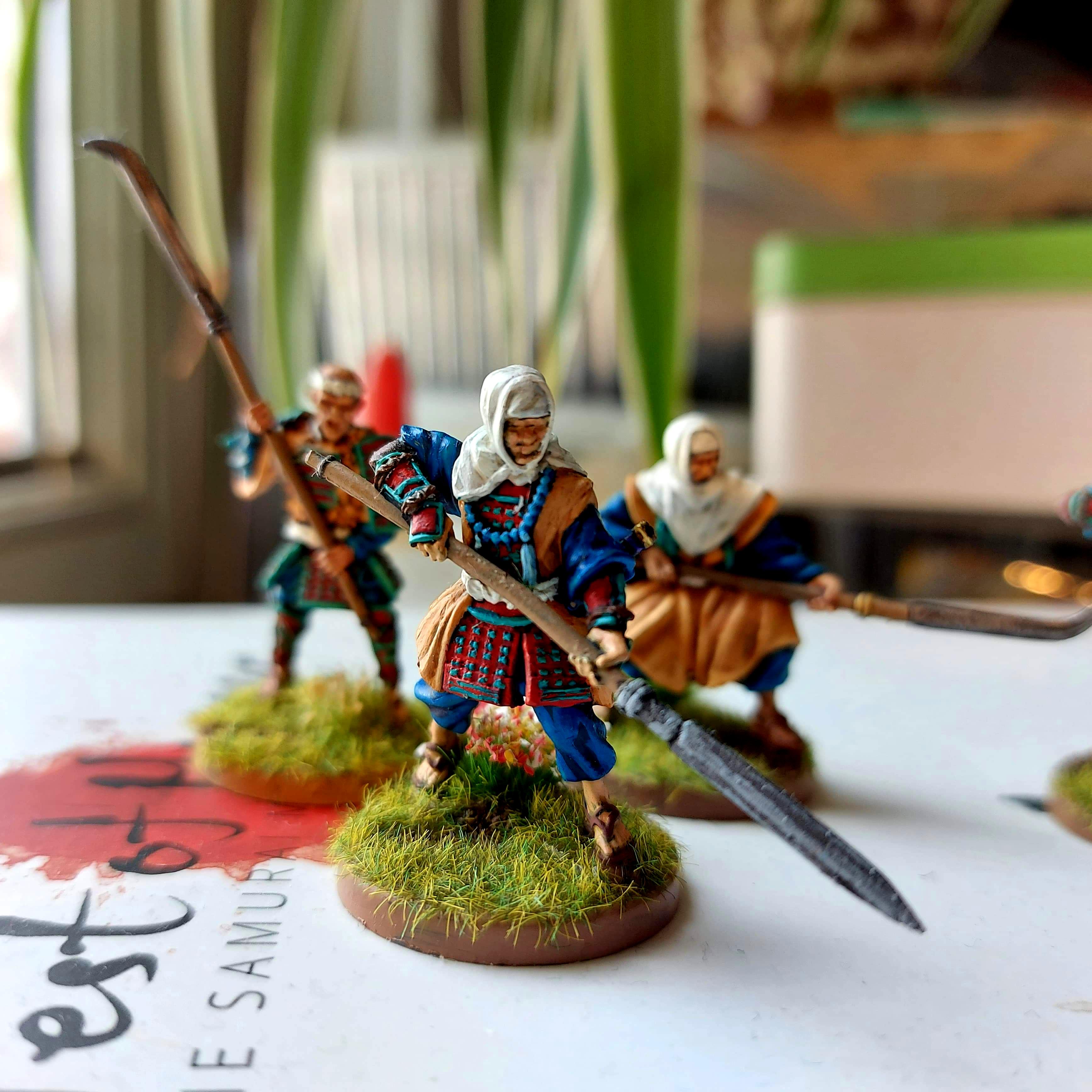 Japanese, Monks, Naginata, Samurai, Sohei, Spearmen, Test Of Honour