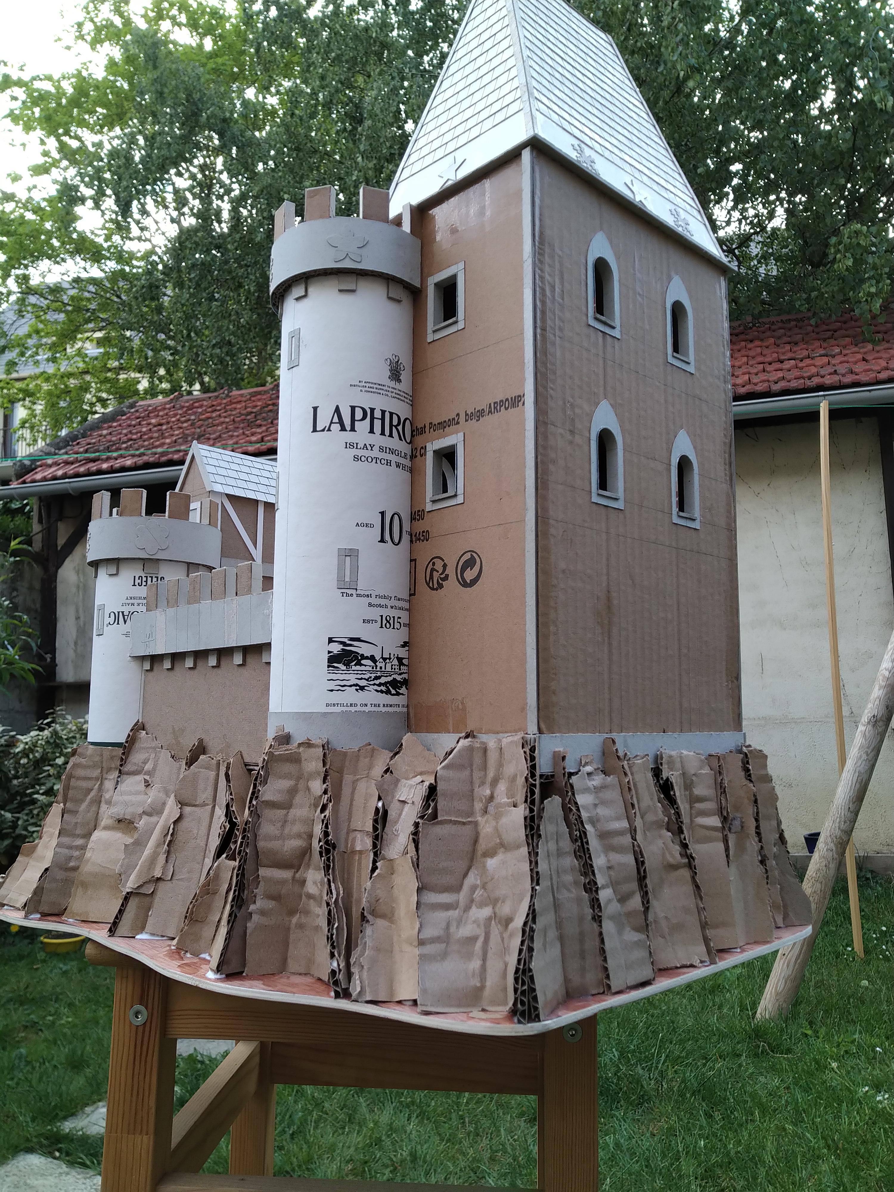 Cardboard, Castle, Terrain