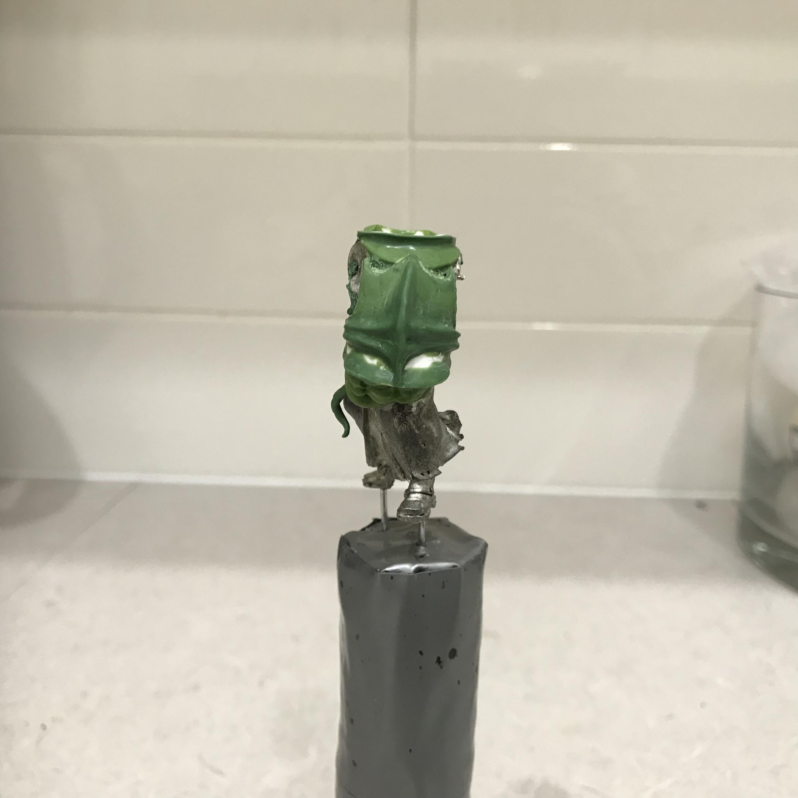 54mm, Chaos Space Marines, Conversion, Daemon Prince, Greenstuff, Inquisitor, Metal Miniatures, Nugle Conversion, Nurgle, Warhammer 40,000