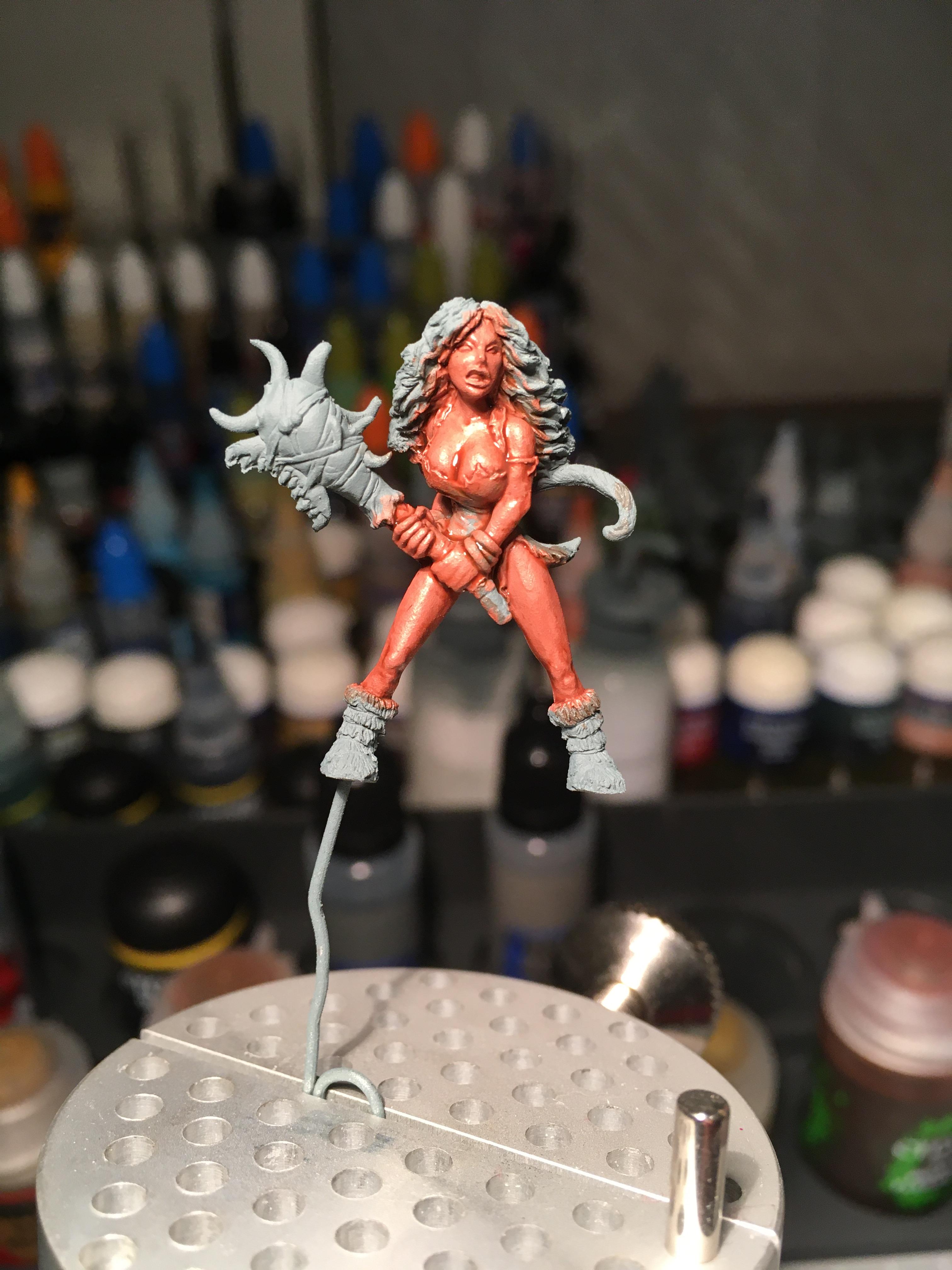 Bombshell Babes, Bombshell Miniatures, Cave Girl, Pip