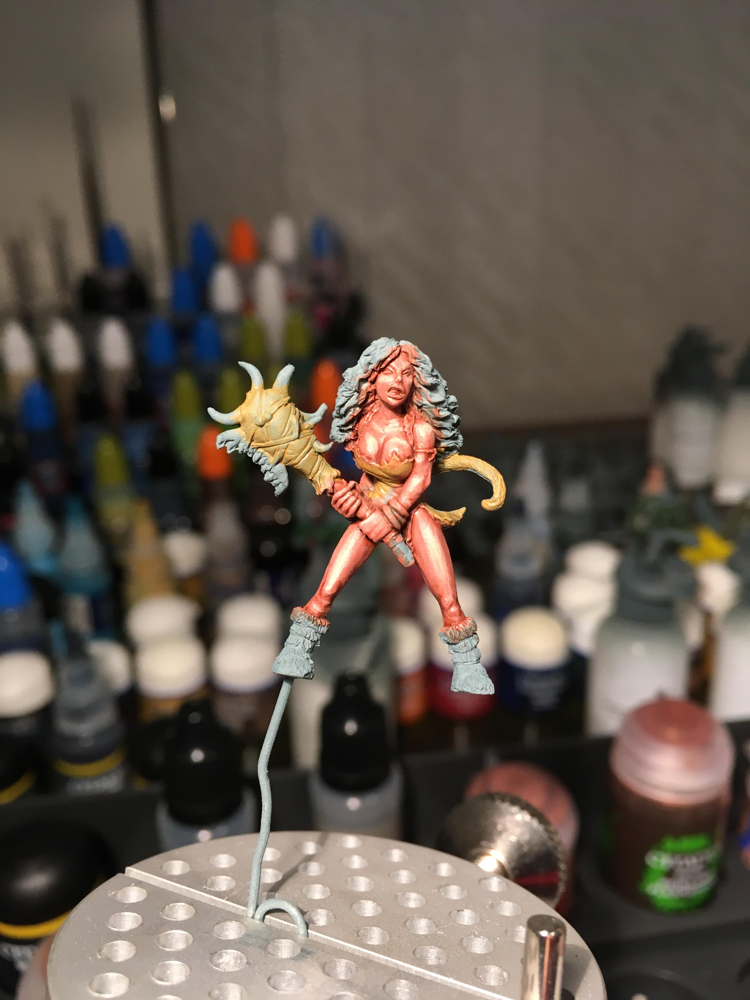 Bombshell Babes, Bombshell Miniatures, Cave Girl, Pip