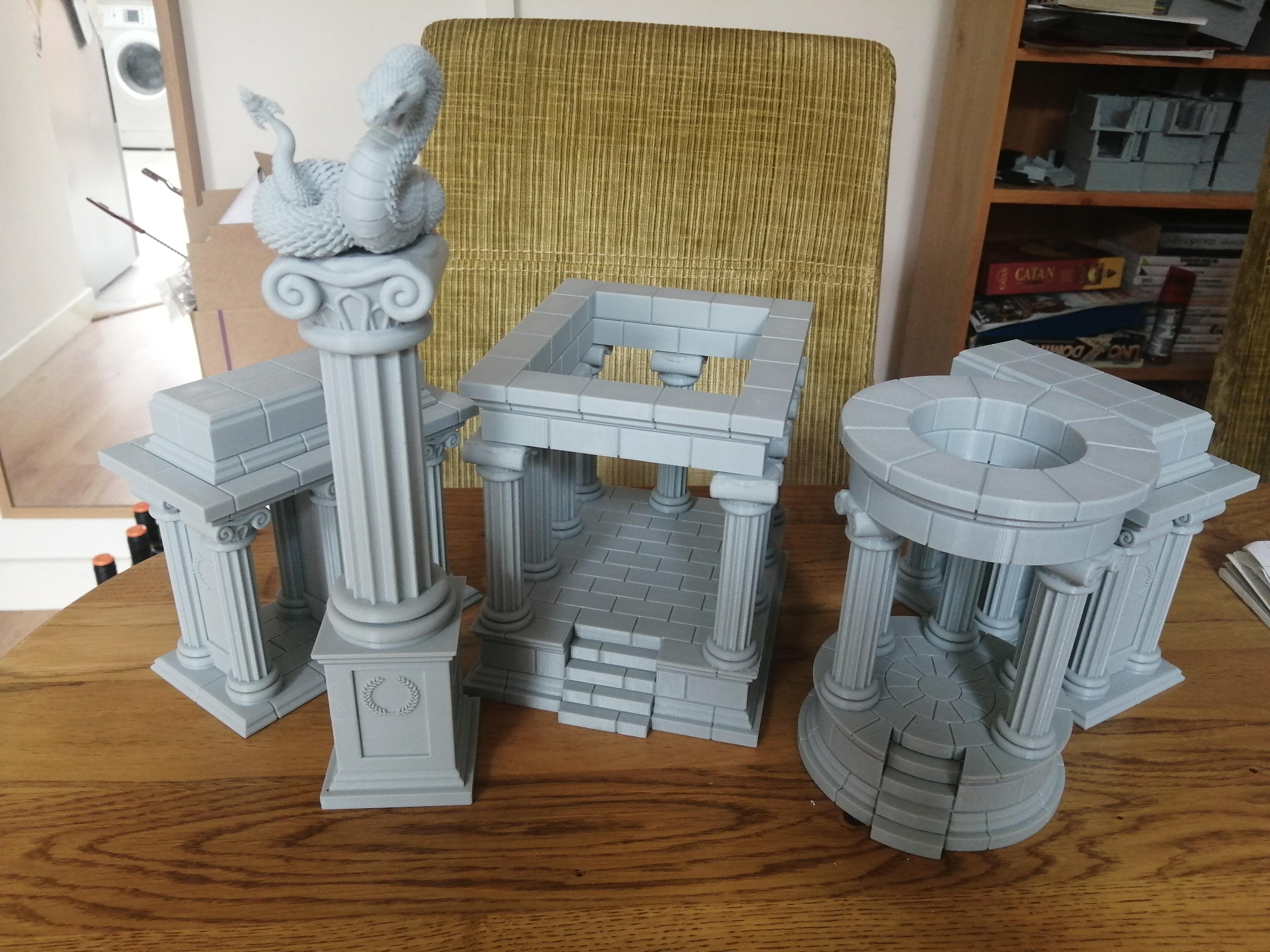 Greco-Roman theme terrain