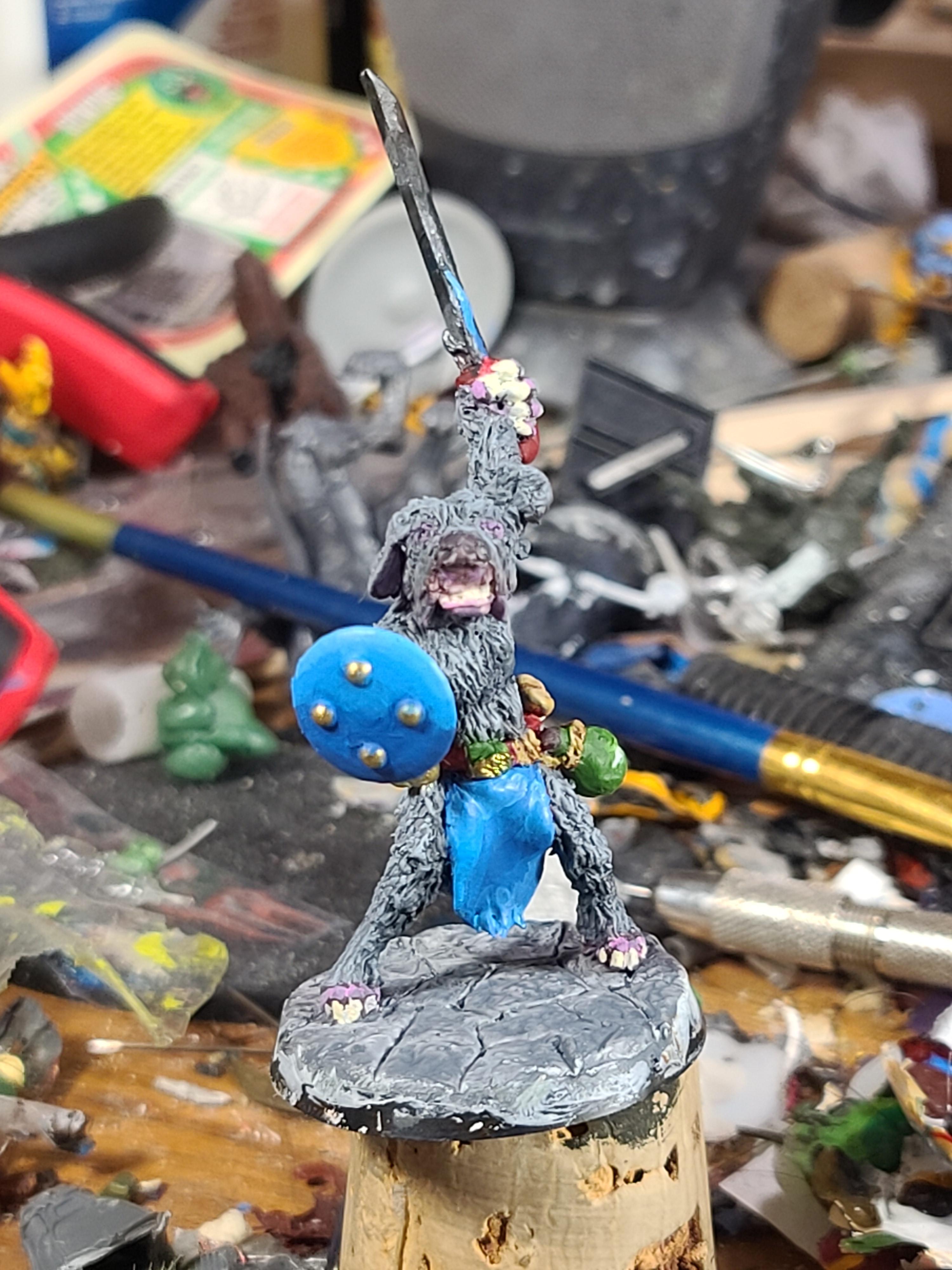 Dog, Greenstuff, Scratch Build, Sculpting