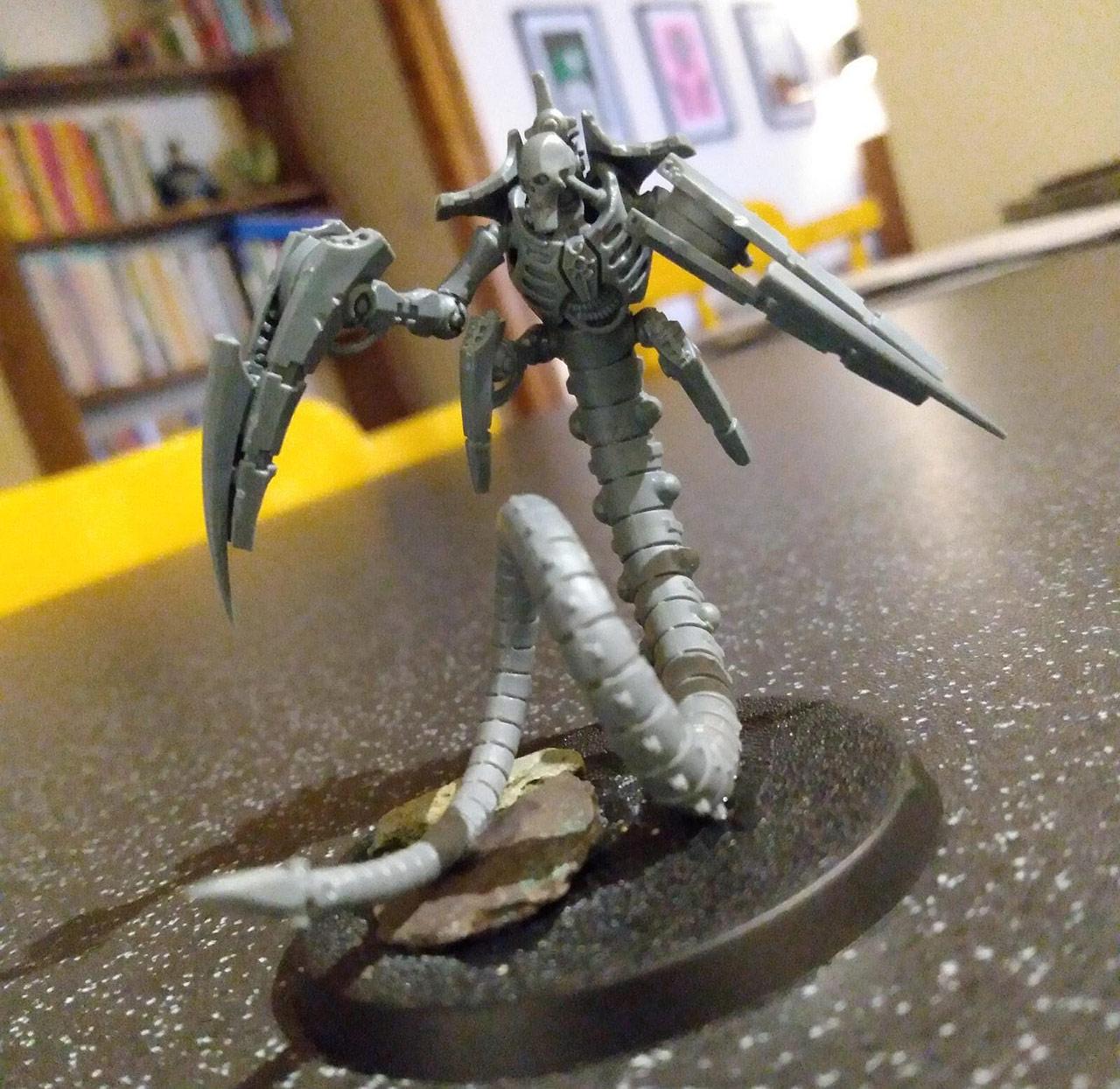 Necron Ophydian Destroyer Conversion, Necron Wraith Conversion