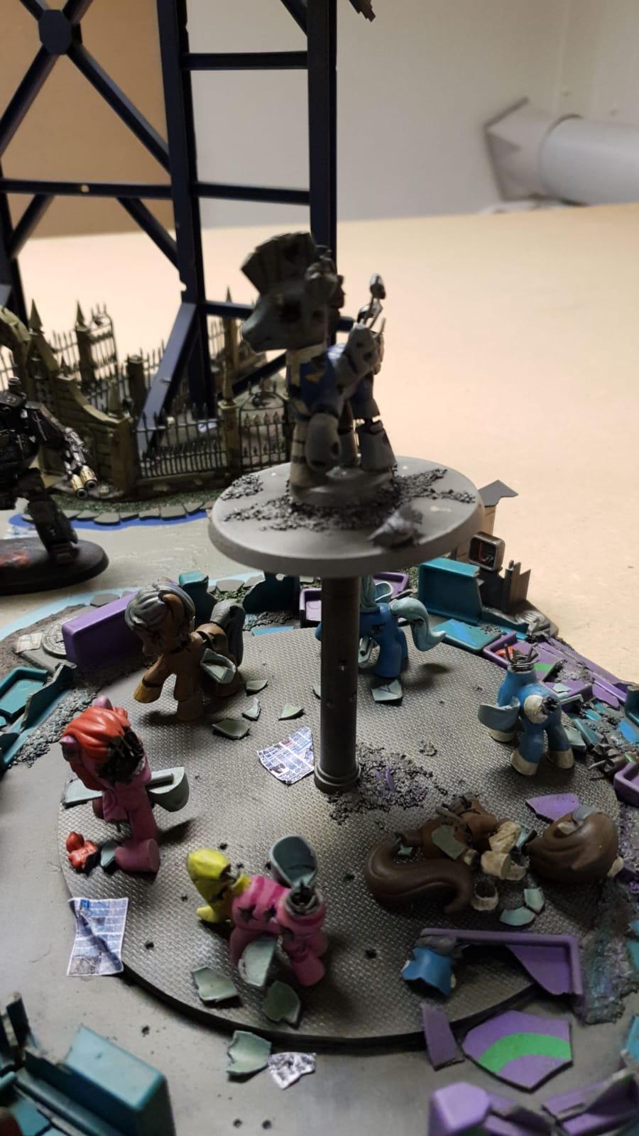 2018, Advertisment, Amusement, Armies, Billboard, Collum, Damaged, Deathwatch, Go, Inquisition, Little, Merry, Museum, My, Parade, Park, Pony, Rebarb, Rollercoaster, Round, Ruined, Shipwreck, Space, Space Marines, Statue, Warhammer 40,000, Warhammer Fantasy, Wrecked
