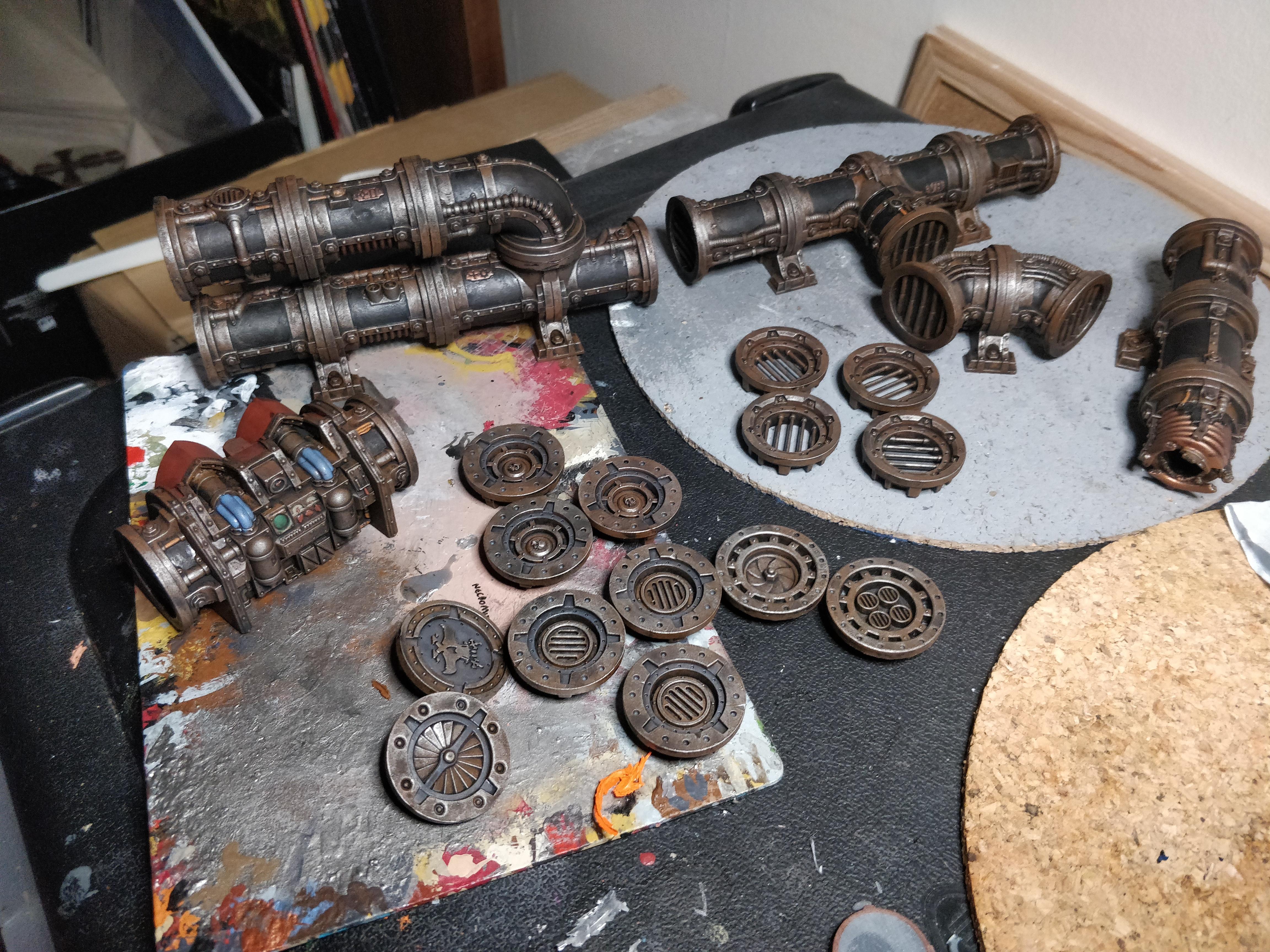 Conduits, Pipe, Plasma, Terrain, Thermic, Zone Mortalis
