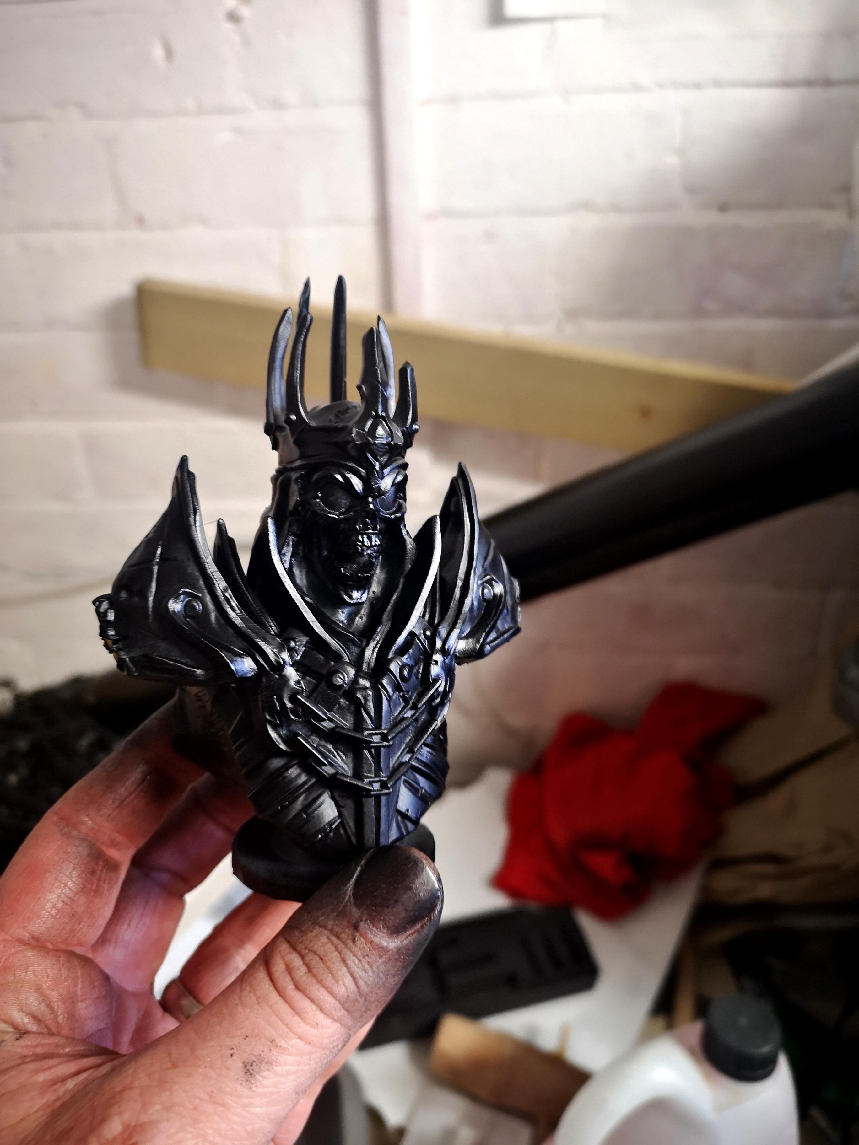 WIP Liche Lord bust