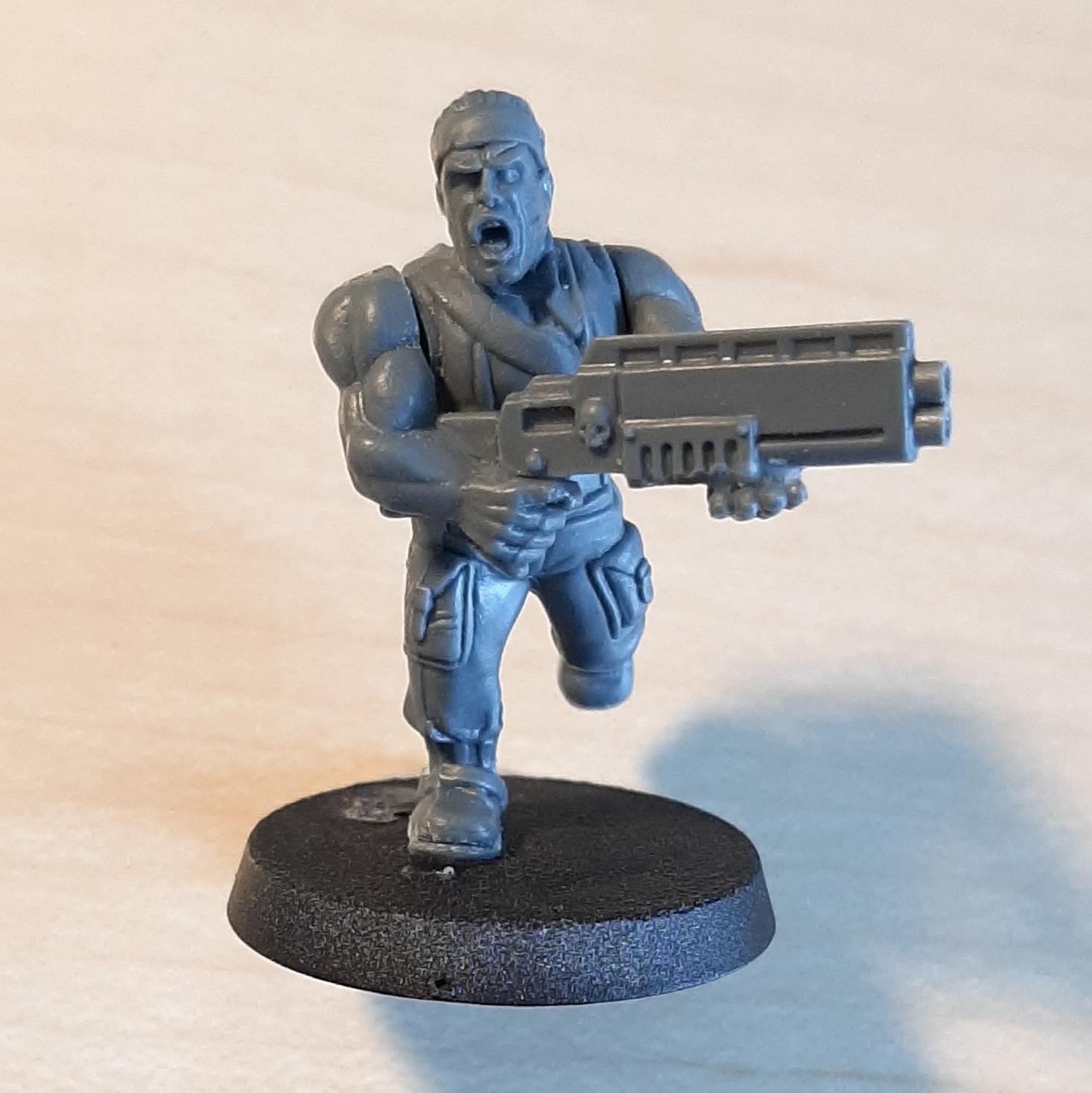 Autogun, Catachans, Conversion, Custom, Gang, Ganger, Juve, Kitbash, Magnet, Necromunda, Oldhammer, Orlocks, Retro, Shotgun, Underhive