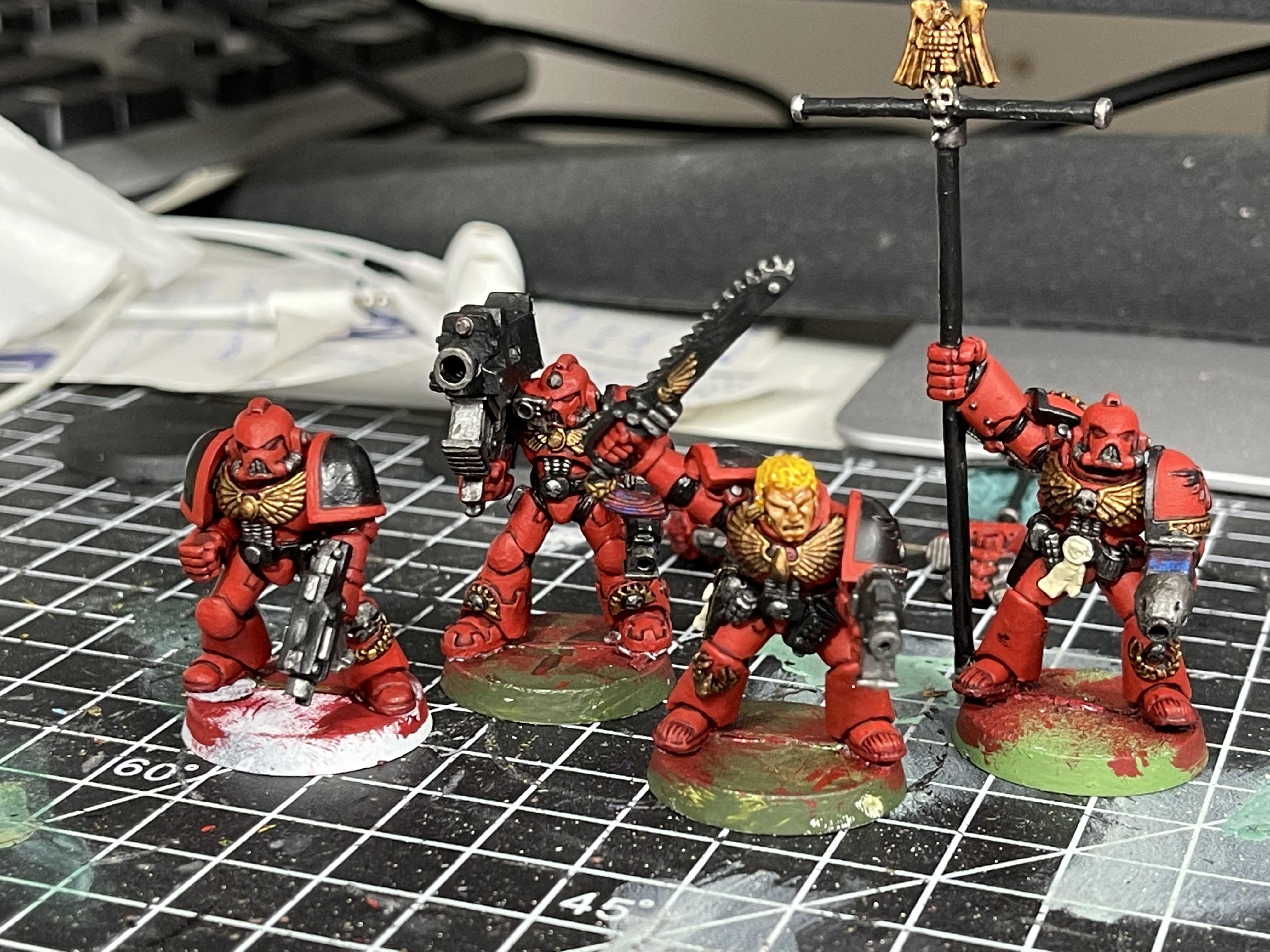2nd Edition, Blood Angels, Space Marines, Tacticals, Warhammer 40,000
