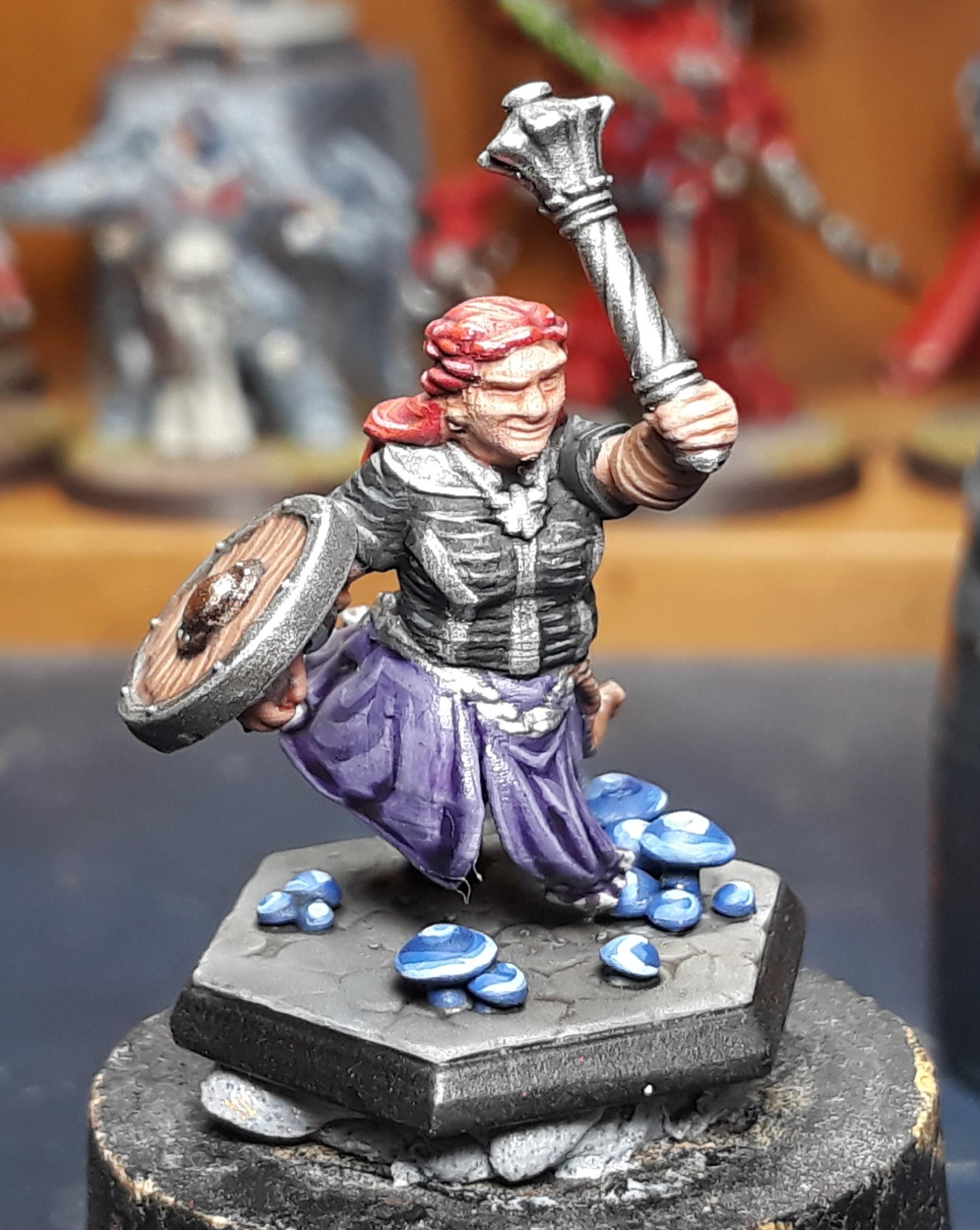 DND commission Human WIP 4 Front