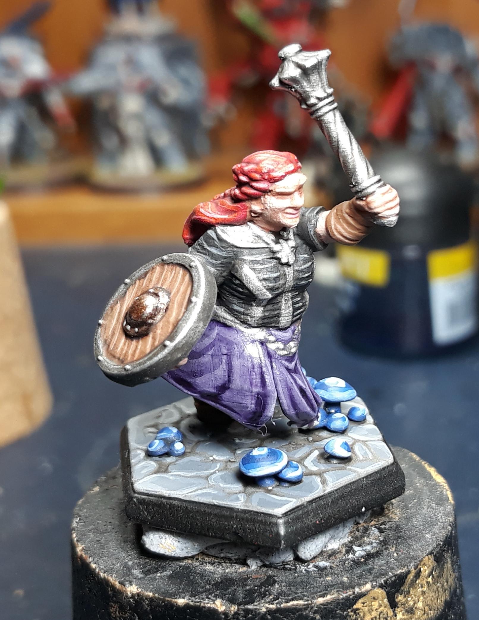 DND commission Human WIP 5 Front