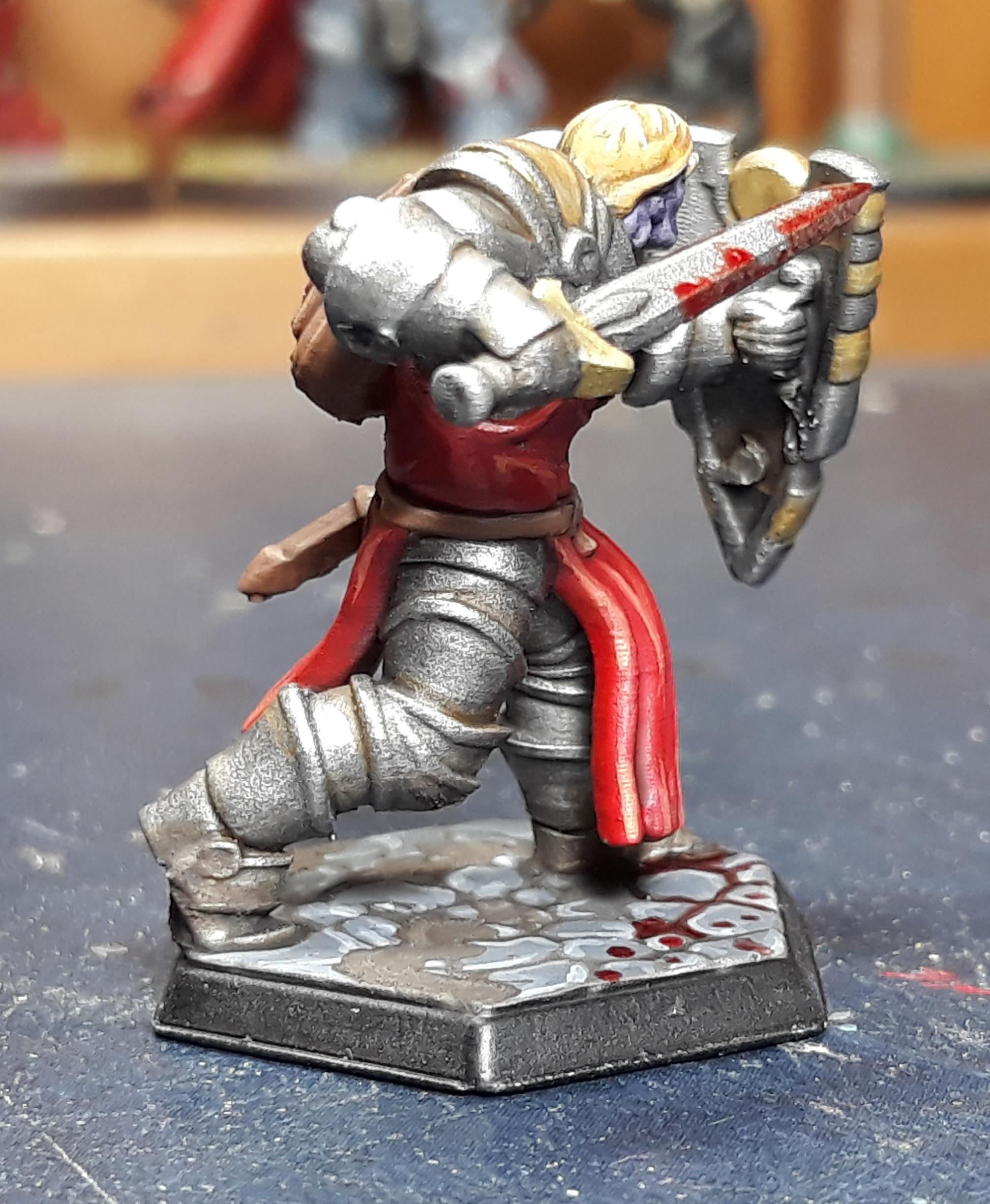 DND commission half orc done side
