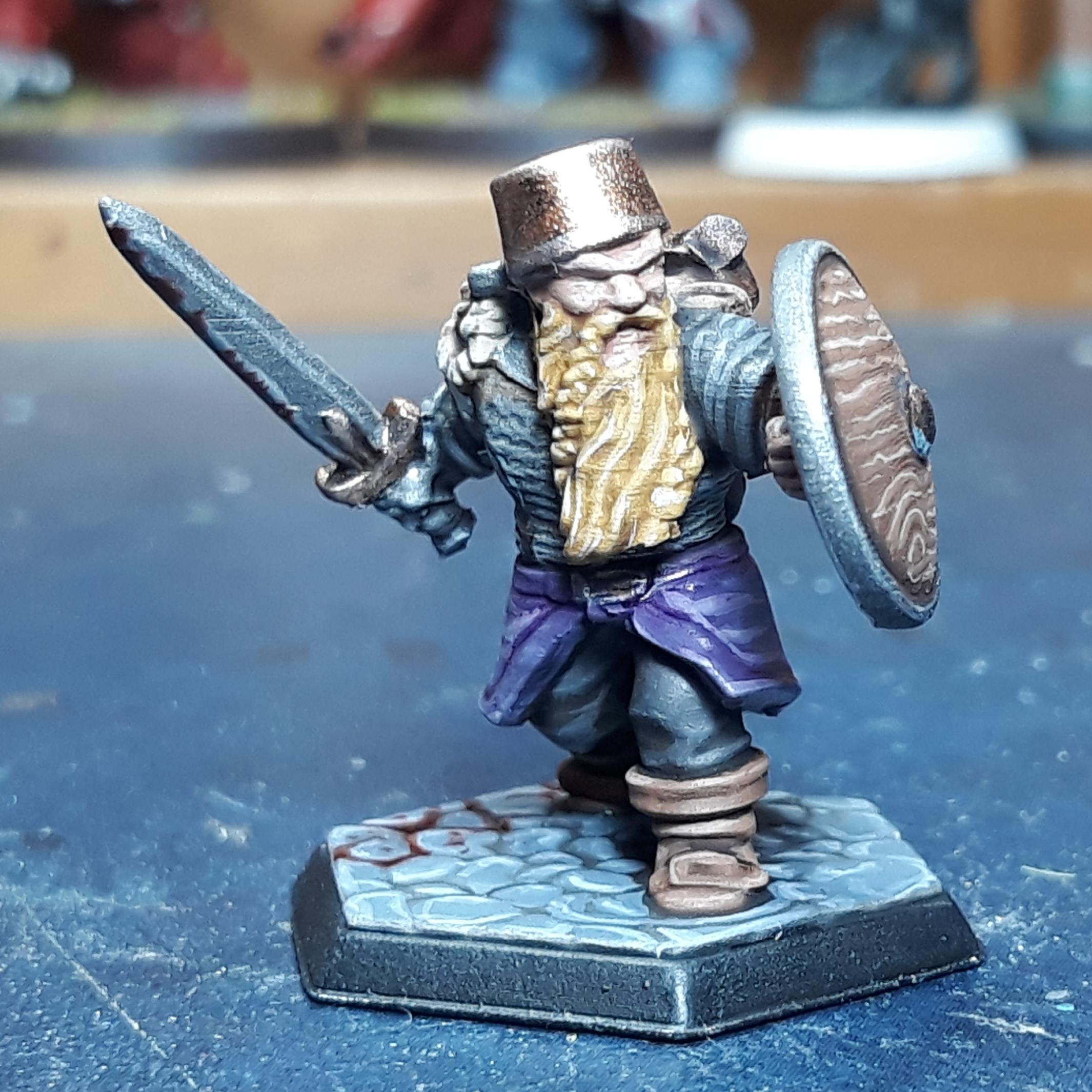 DND commission dwarf done Front