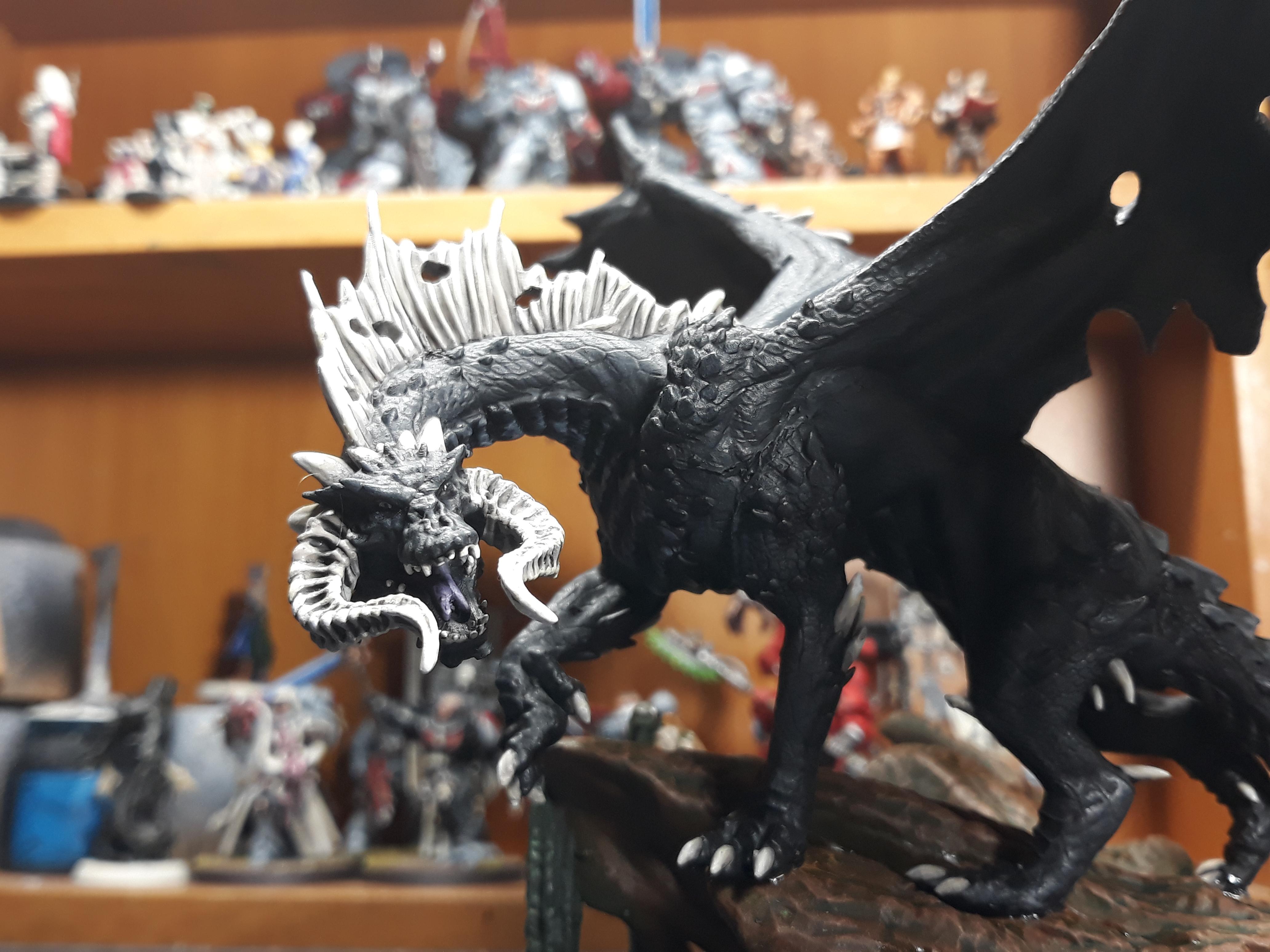 DnD Black Dragon Done Face
