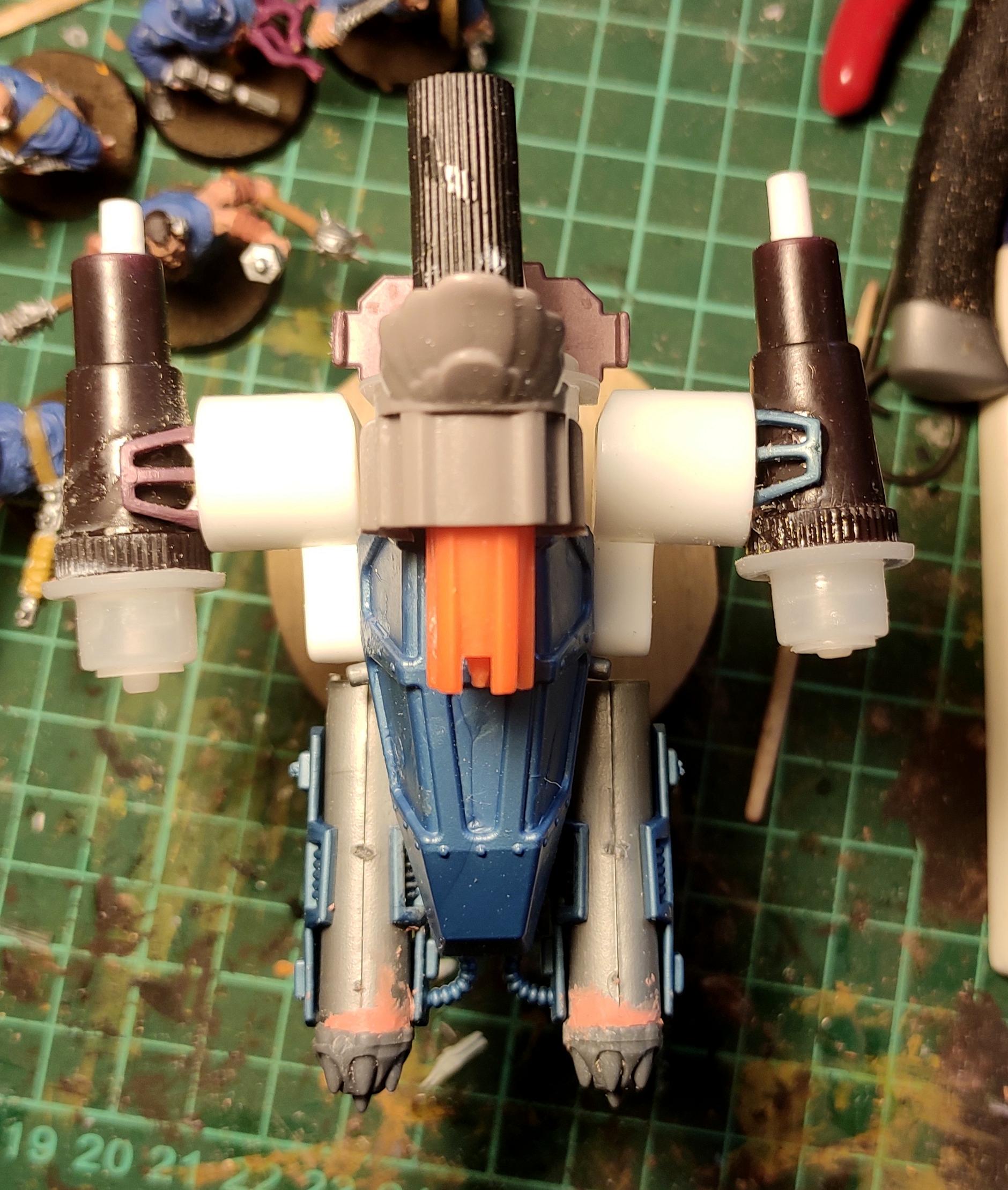 Armored Vehicle, Bronekorpus, Conversion, Drone, Flyer, From Russia, Kitbash, Robogear, Rocket, Scratch Build, Technolog, Tehnolog, Work In Progress