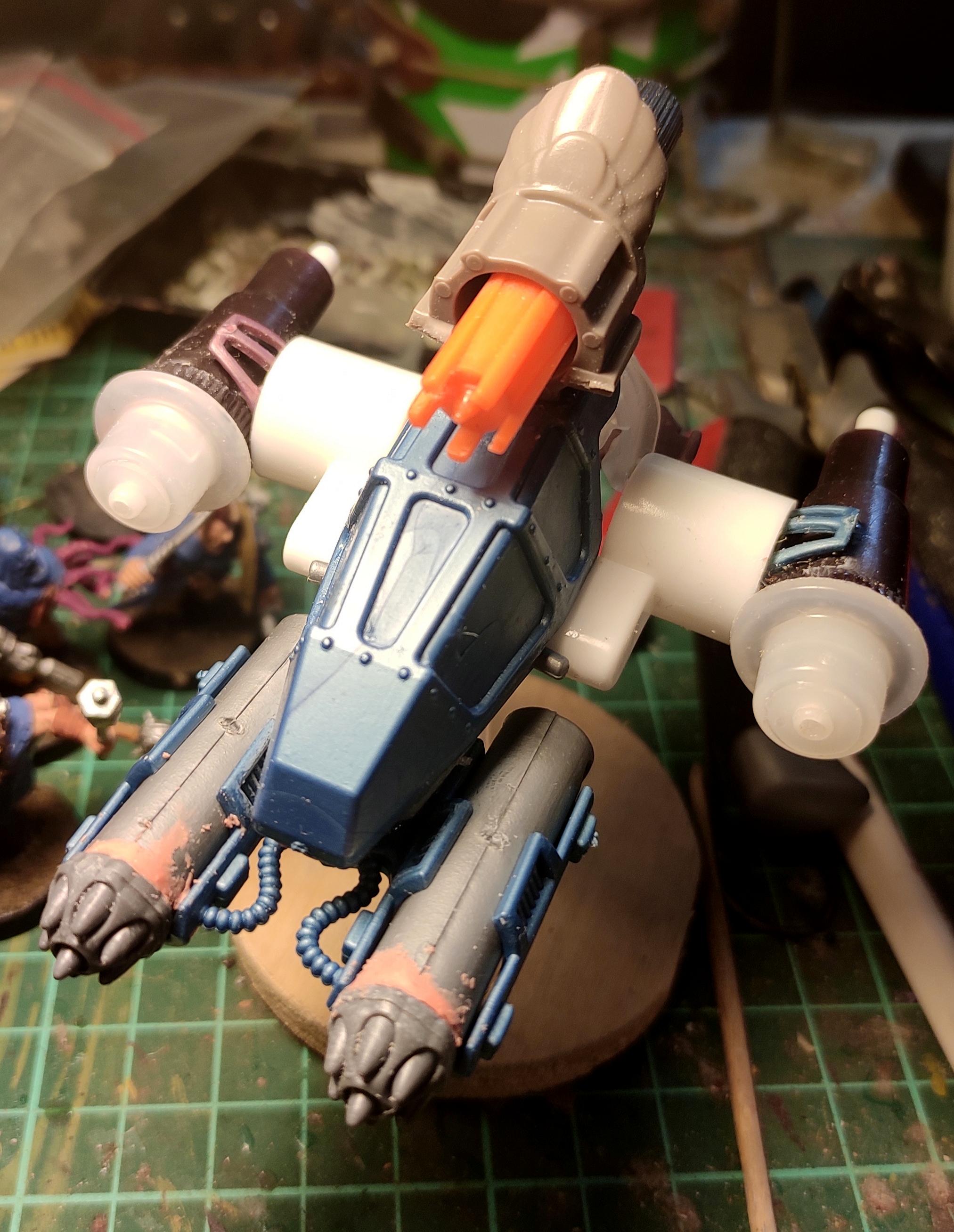 Armored Vehicle, Bronekorpus, Conversion, Drone, Flyer, From Russia, Kitbash, Robogear, Rocket, Scratch Build, Technolog, Tehnolog, Work In Progress
