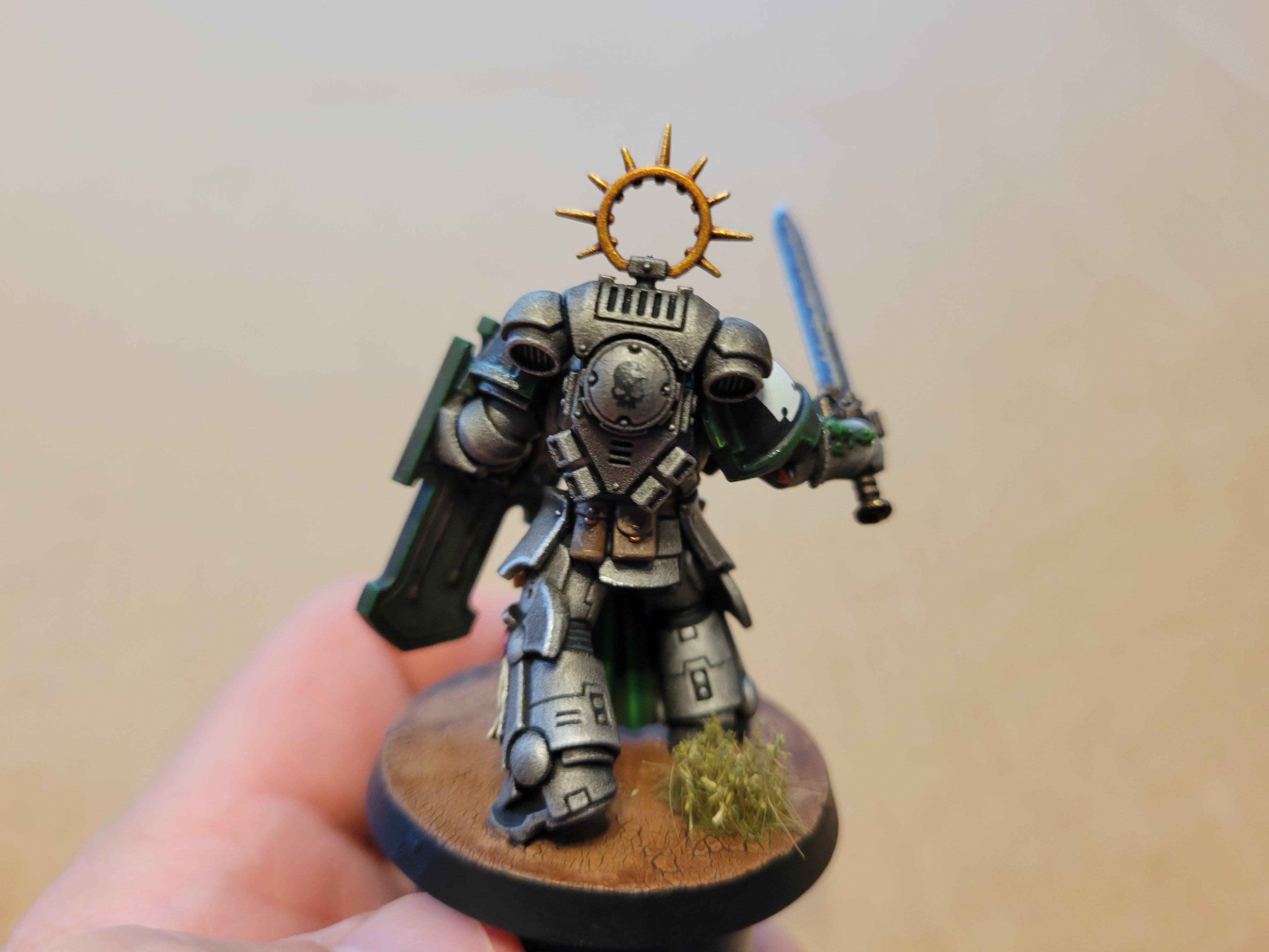 Blade Guard Veteran, Doom, Doom Legion, Heavy Bolt Pistol, Legion, Power Sword, Primaris, Storm Shield, Veteran