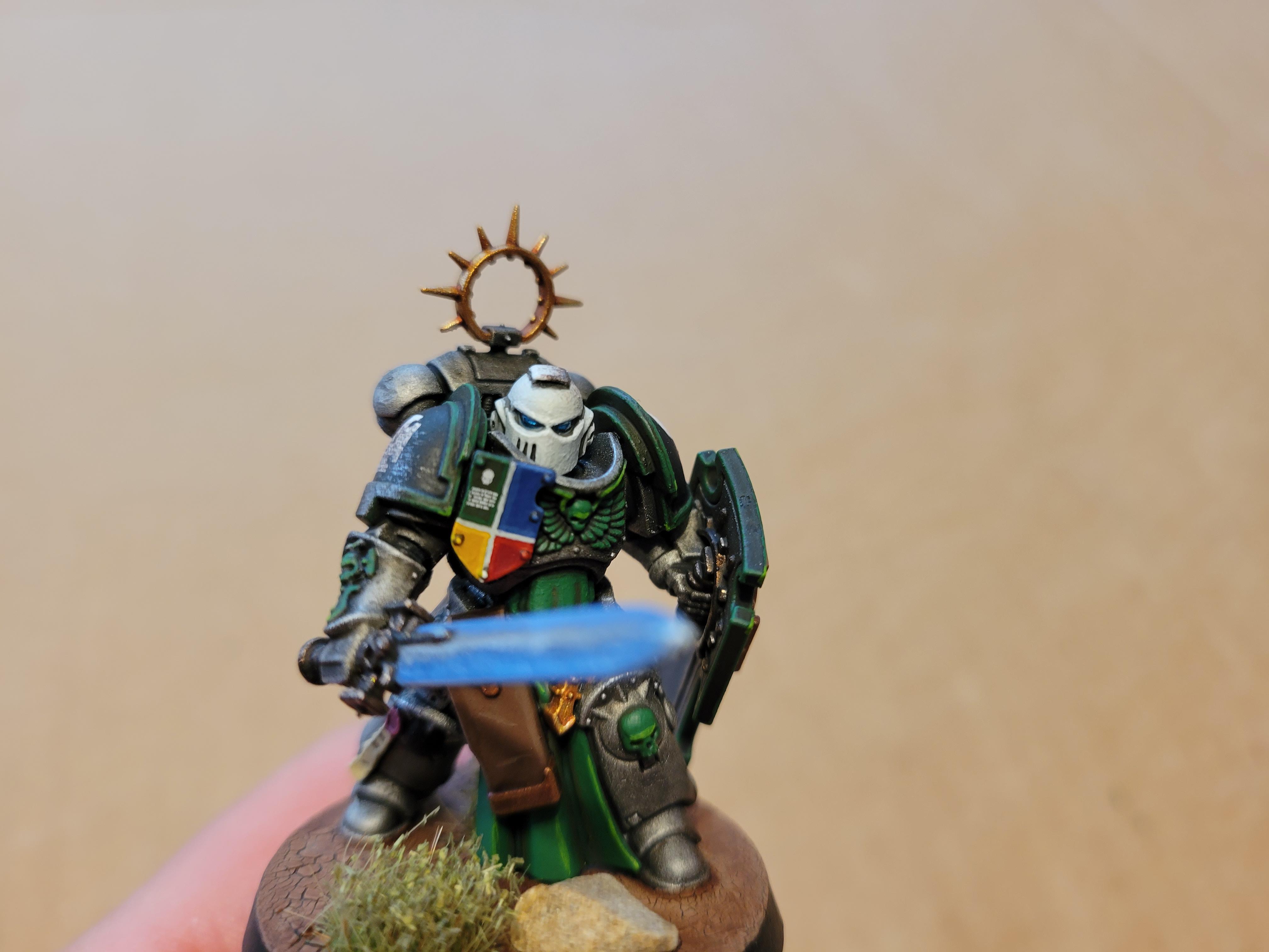 Blade Guard Veteran, Doom, Doom Legion, Heavy Bolt Pistol, Legion, Power Sword, Primaris, Storm Shield, Veteran