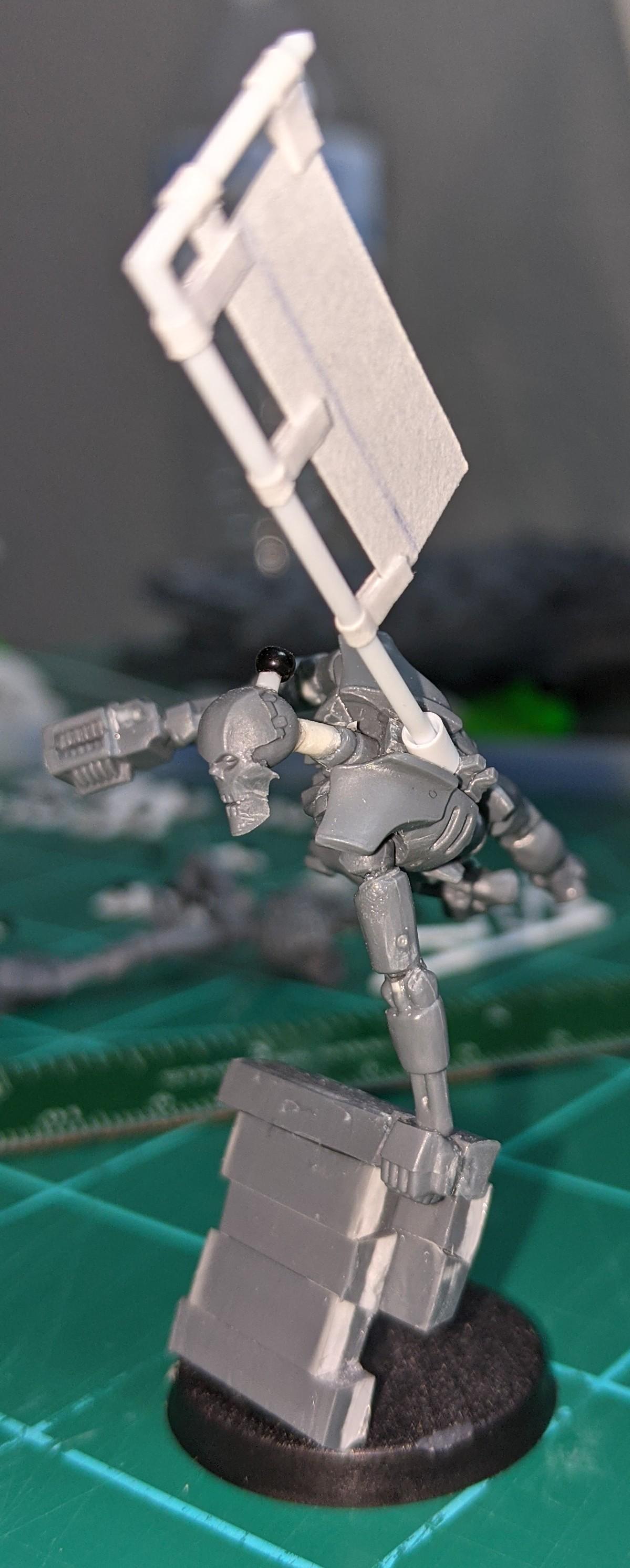 Ashigaru, Flag, Jump, Necrons, Raalgon, Samurai, Work In Progress